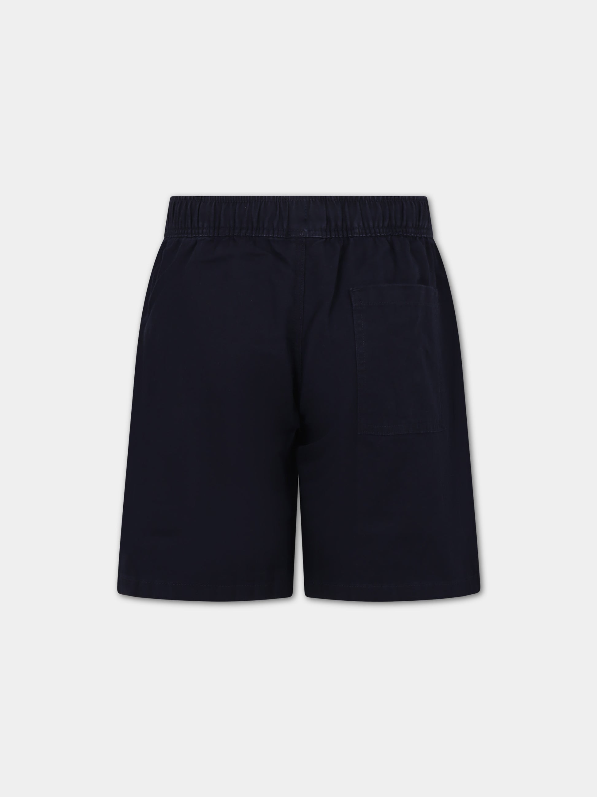 Shorts blu per bambino,Petit Bateau,A09KJ 01 SMOKING