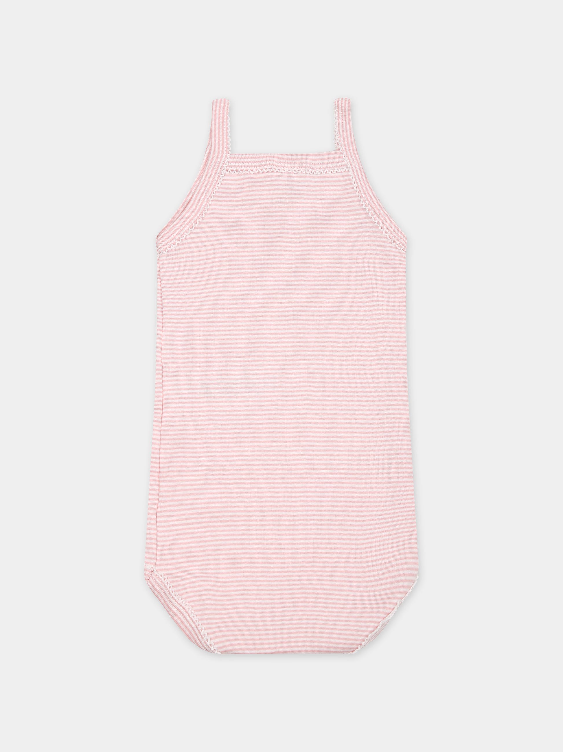 Set multicolor per neonata con fiori e righe,Petit Bateau,A09Y8 00 VARIANTE 1