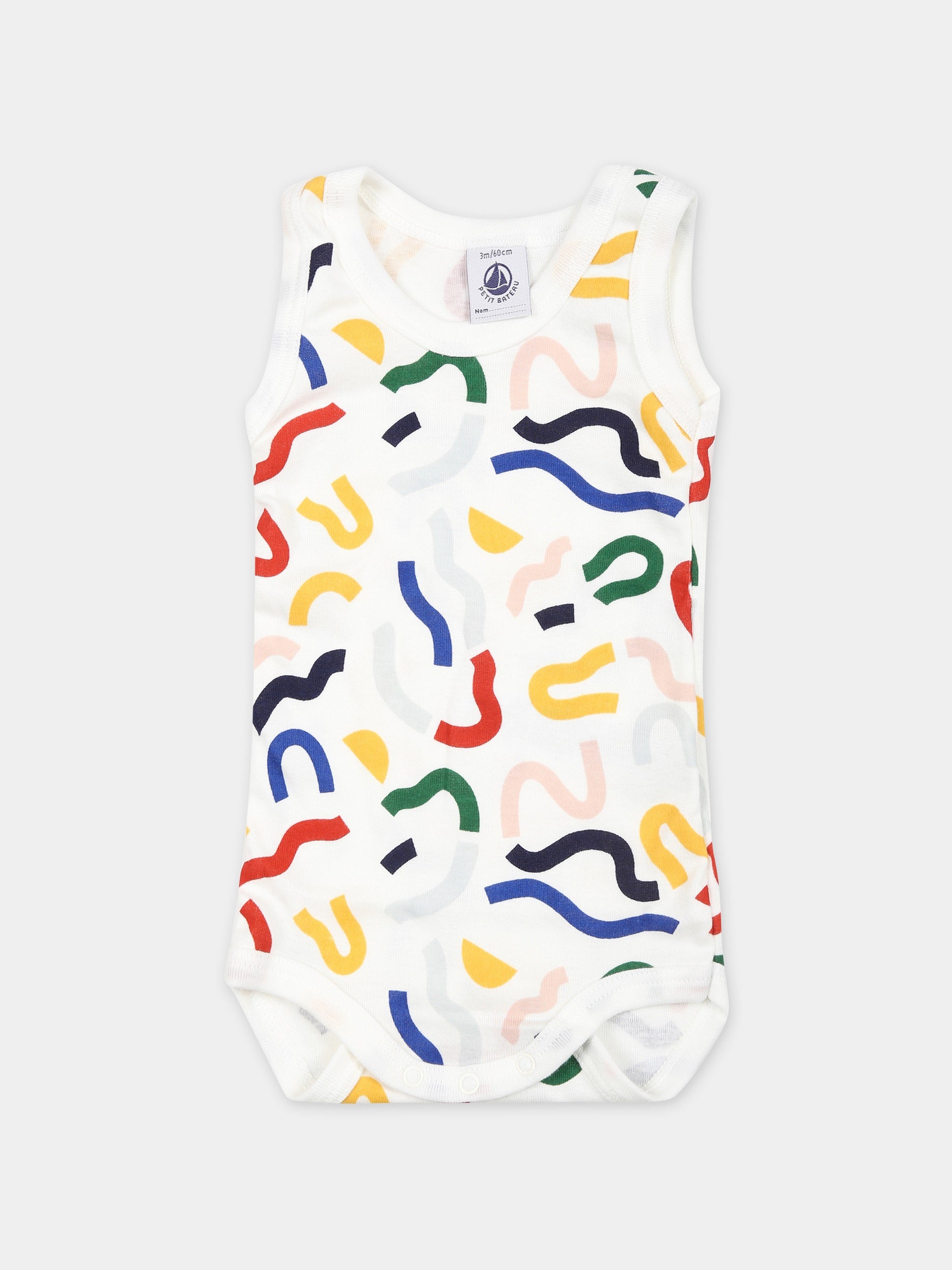 Set multicolor per neonati con stampa,Petit Bateau,A09Y7 00 VARIANTE 1