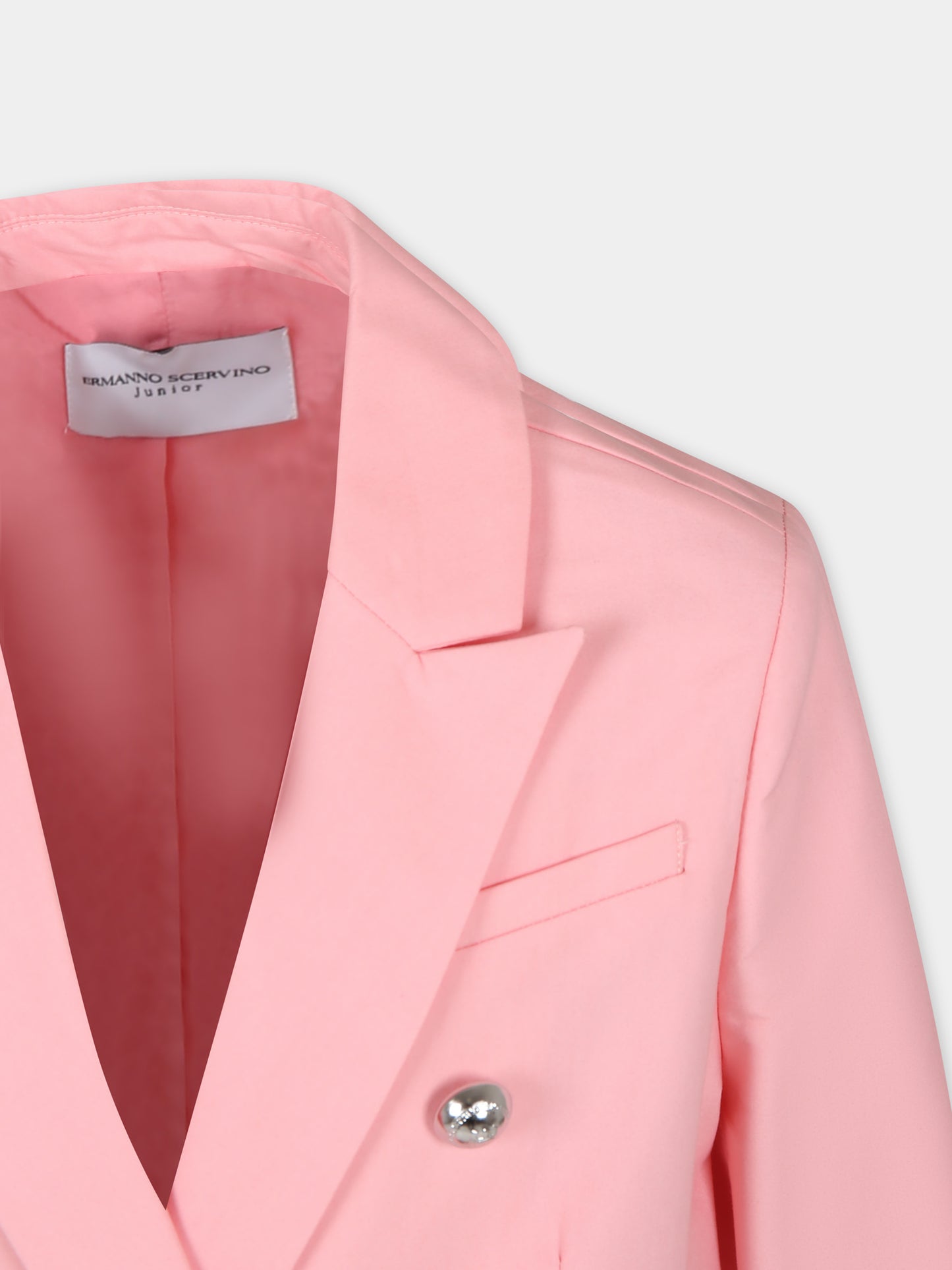 Giacca rosa per bambina,Ermanno Scervino Junior,SFGC005 C CA276 C017