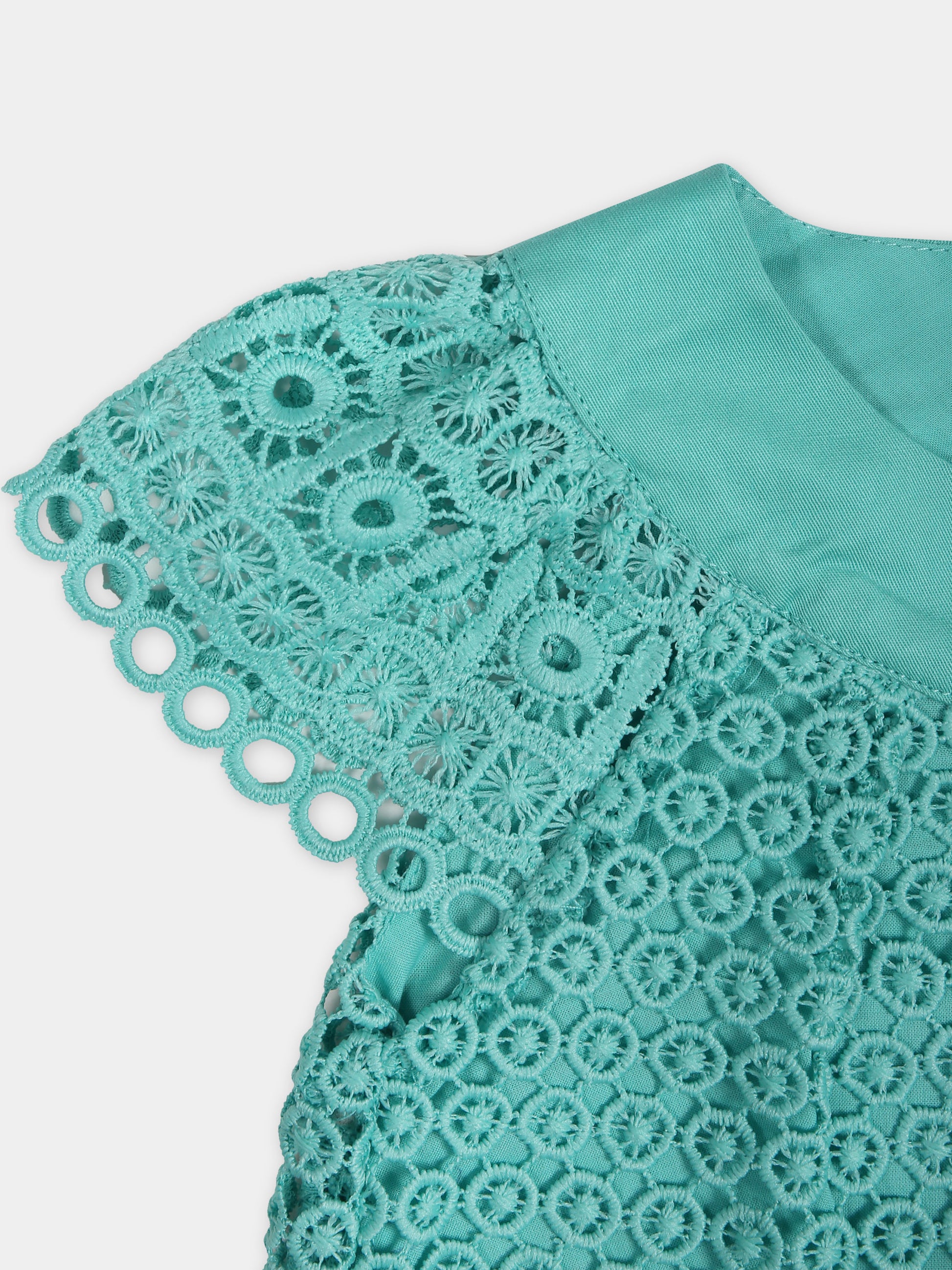 Vestito verde per neonata,Mayoral,1908 068