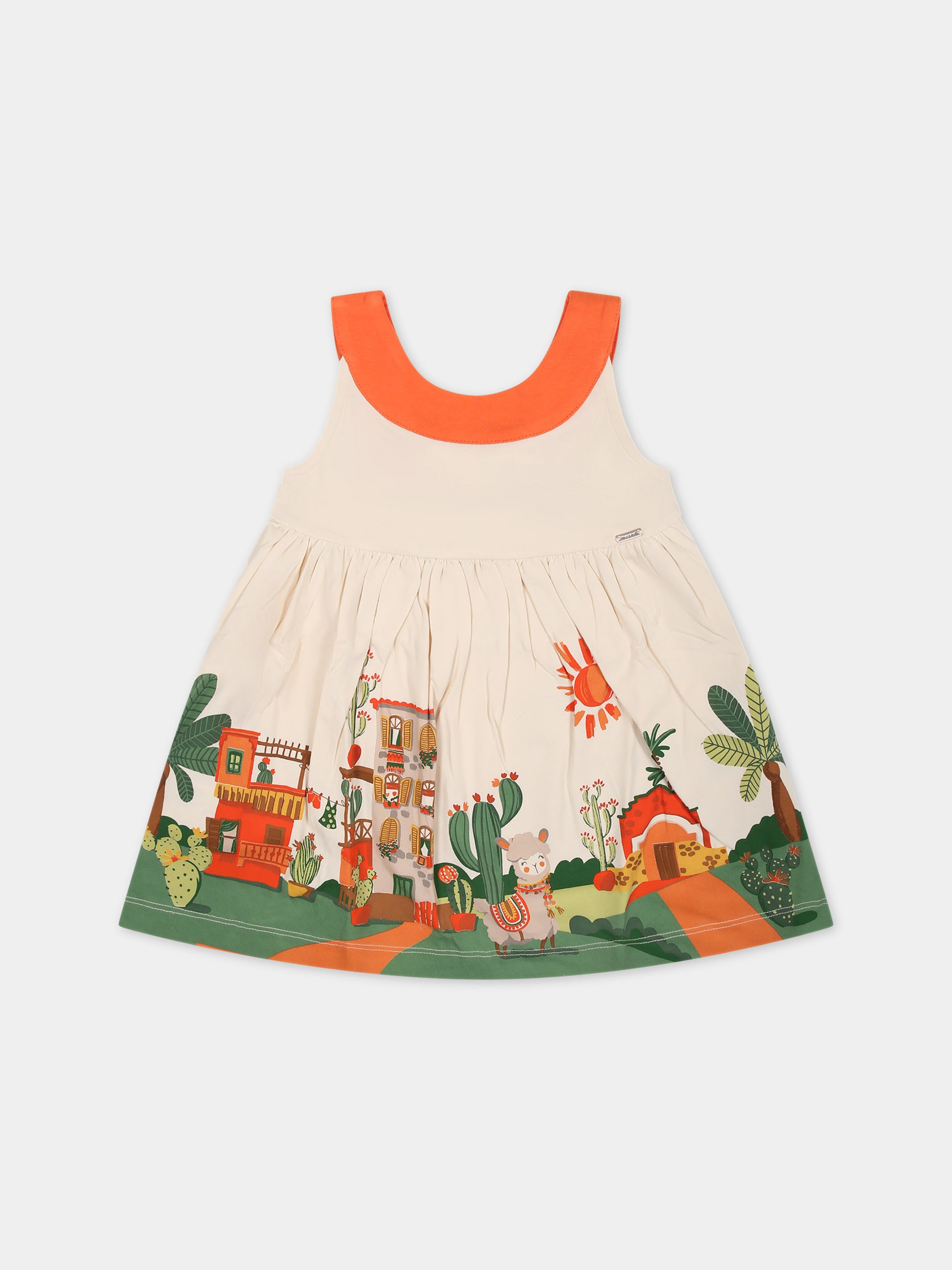 Vestito avorio per neonata,Mayoral,1928 072