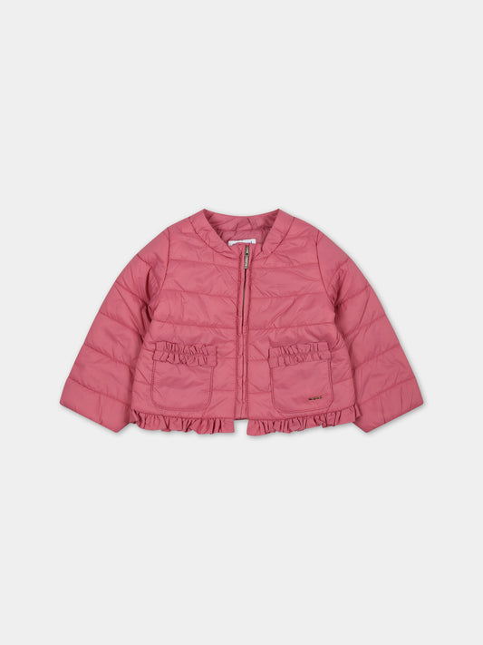 Piumino rosa per neonata,Mayoral,1438 093