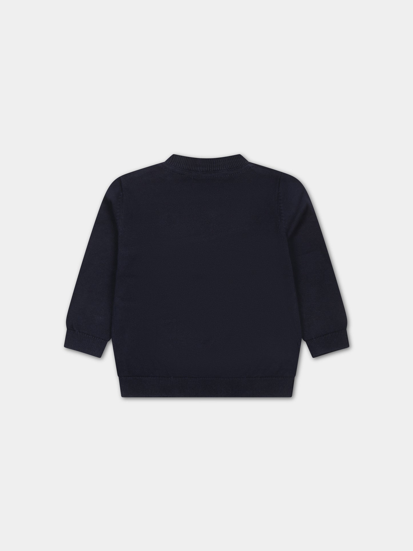 Maglione blu per neonato,Mayoral,303 047