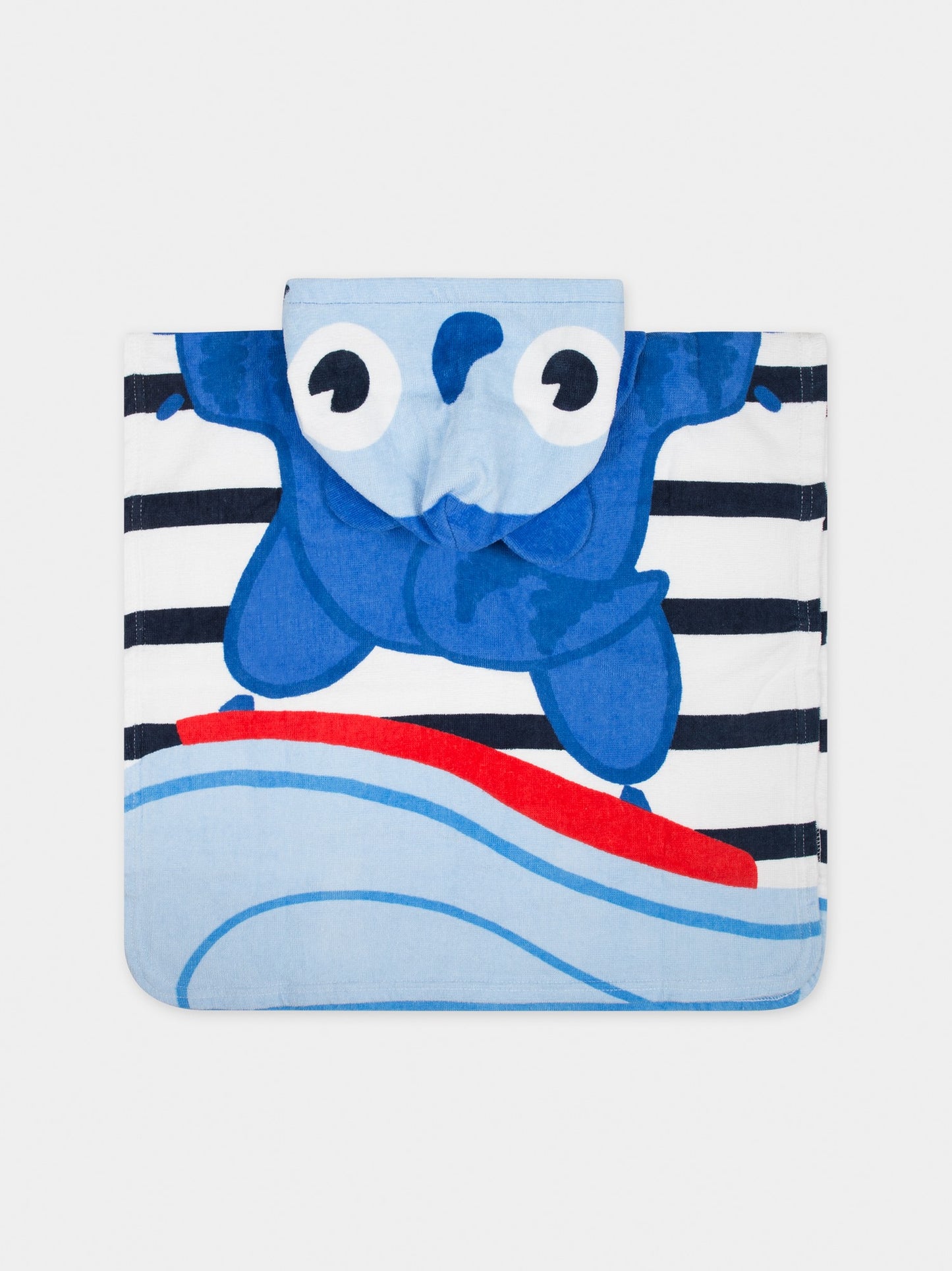 Accappatoio azzurro per neonato,Mayoral,10690 091