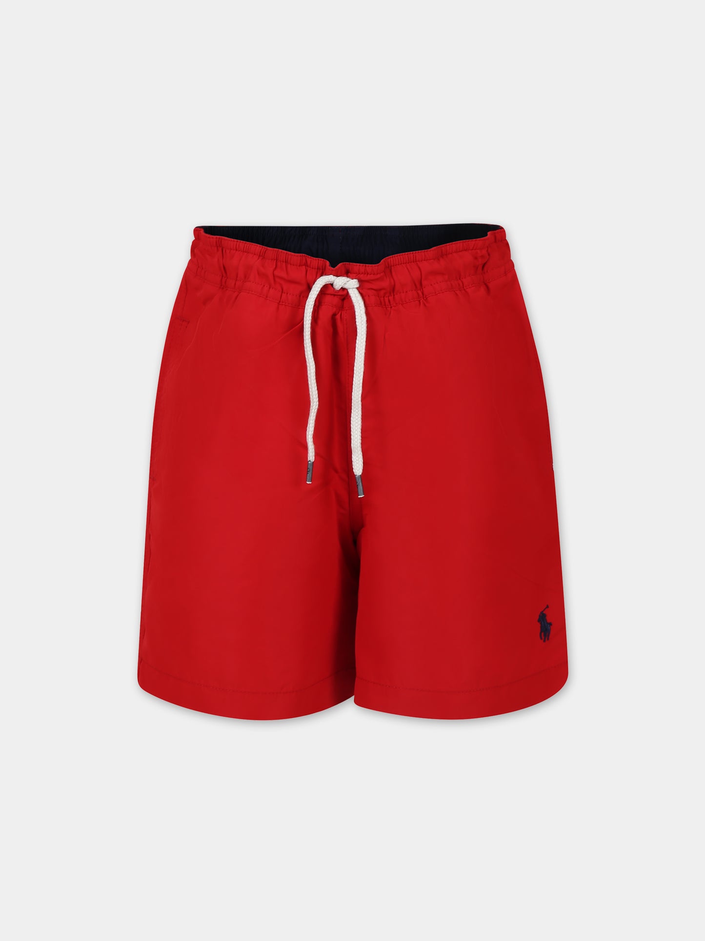 Boxer mare rosso per bambino con cavallino,Ralph Lauren Kids,905345001