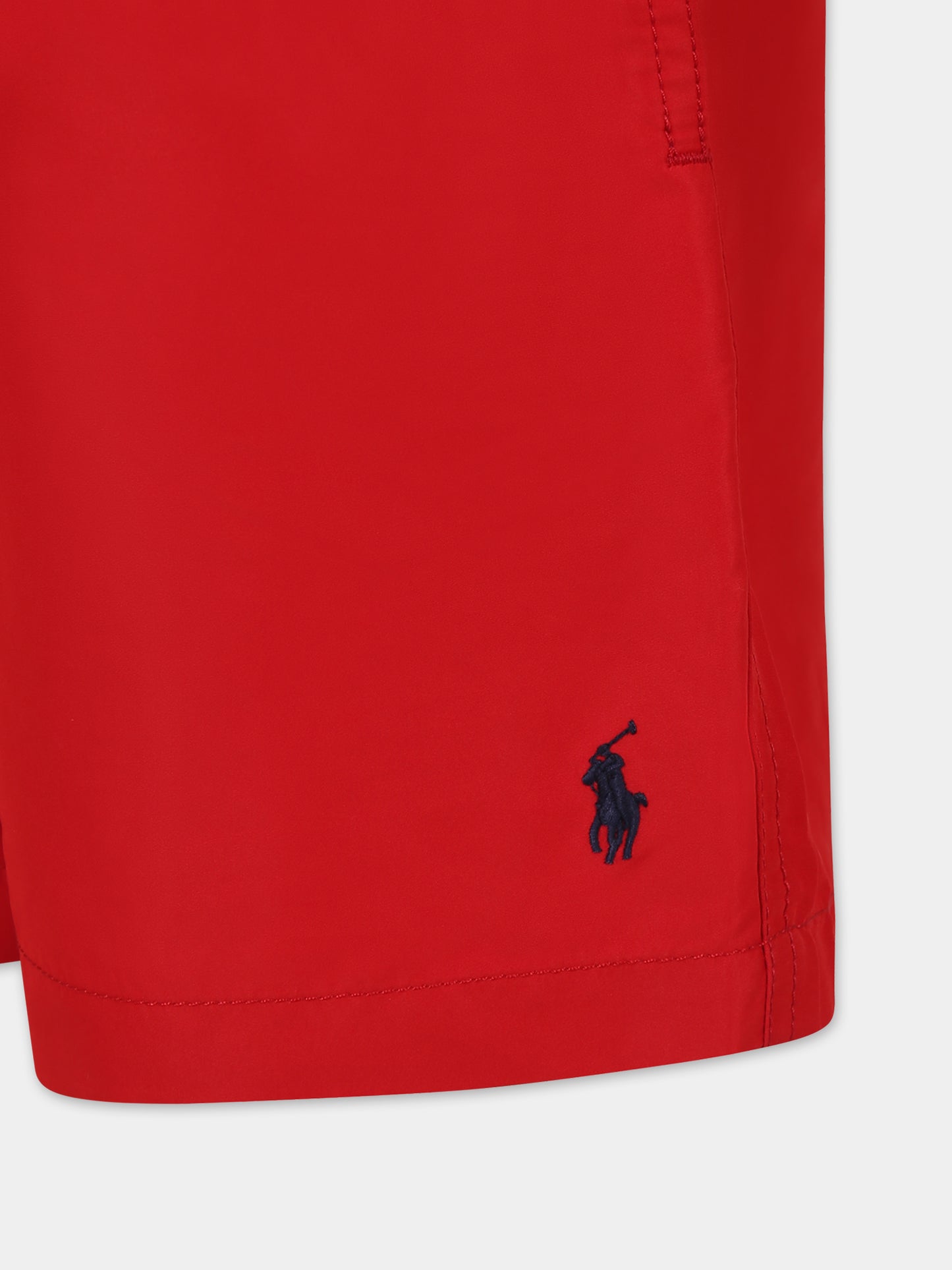 Boxer mare rosso per bambino con cavallino,Ralph Lauren Kids,905345001