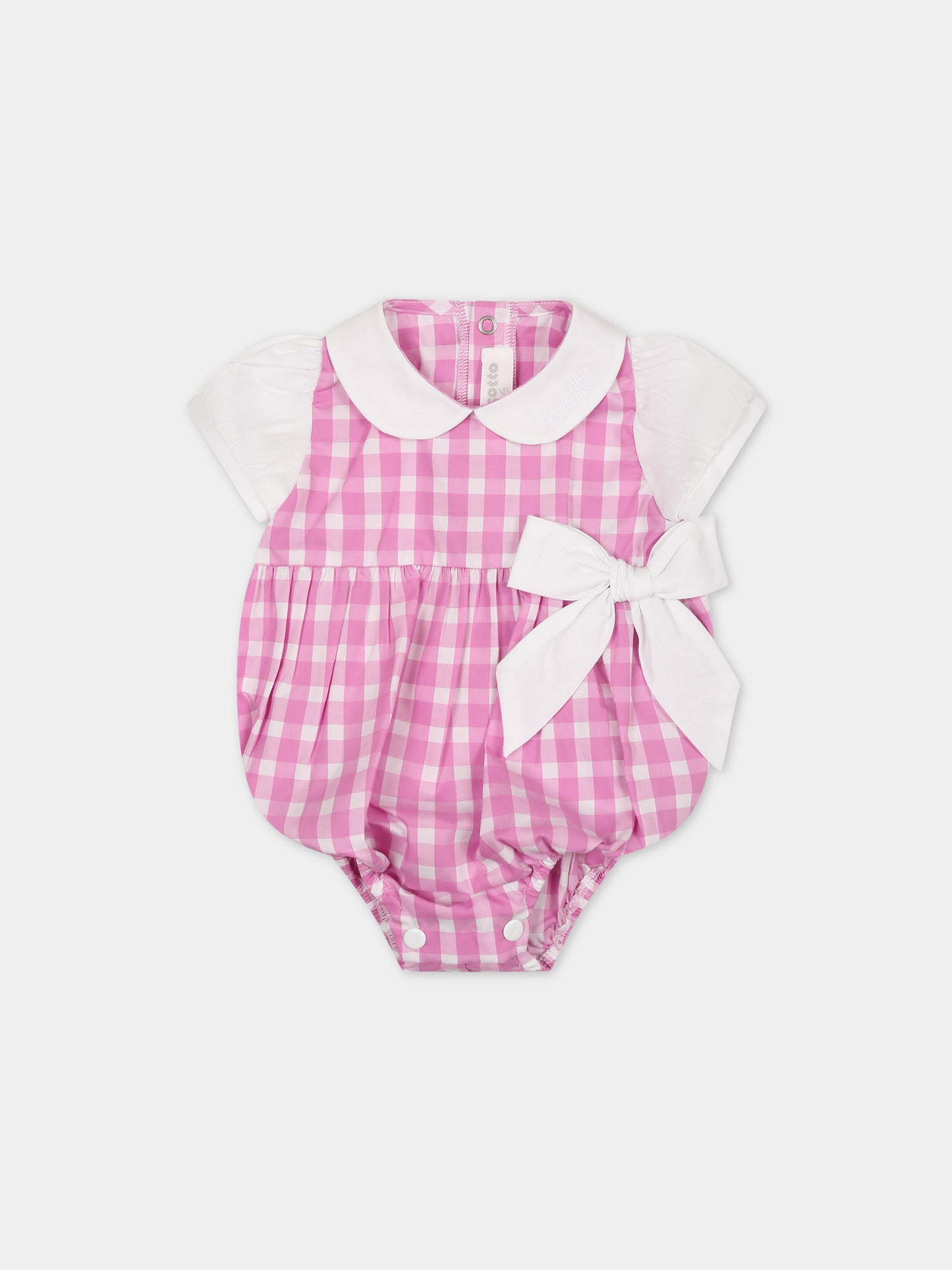 Pagliaccetto rosa per neonata,Falcotto,001 6002226 01 1M08