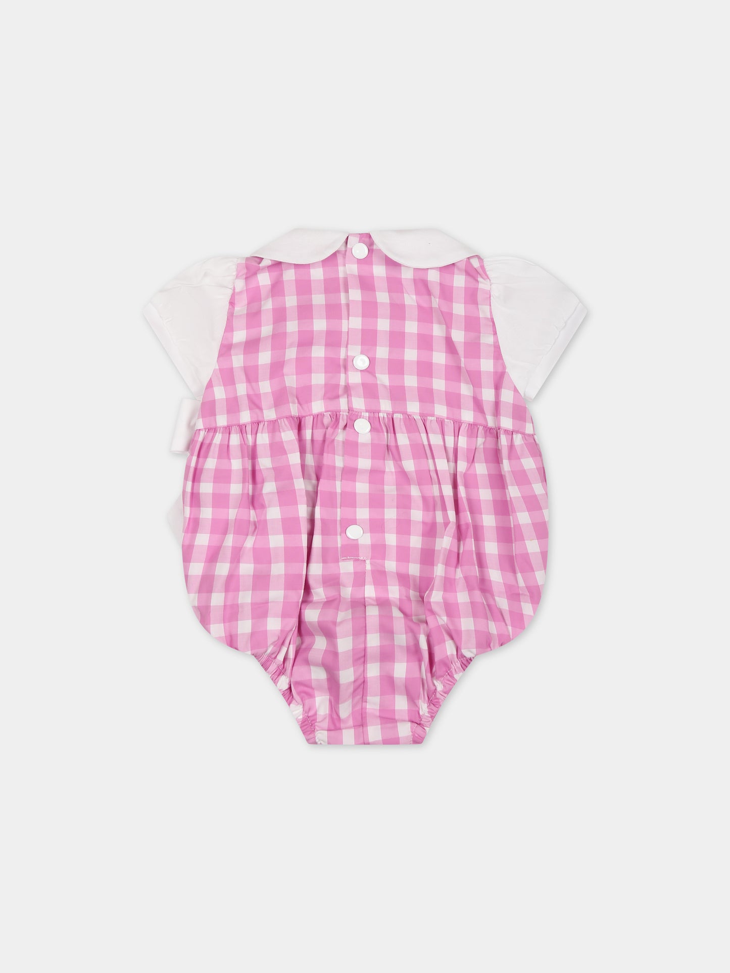 Pagliaccetto rosa per neonata,Falcotto,001 6002226 01 1M08