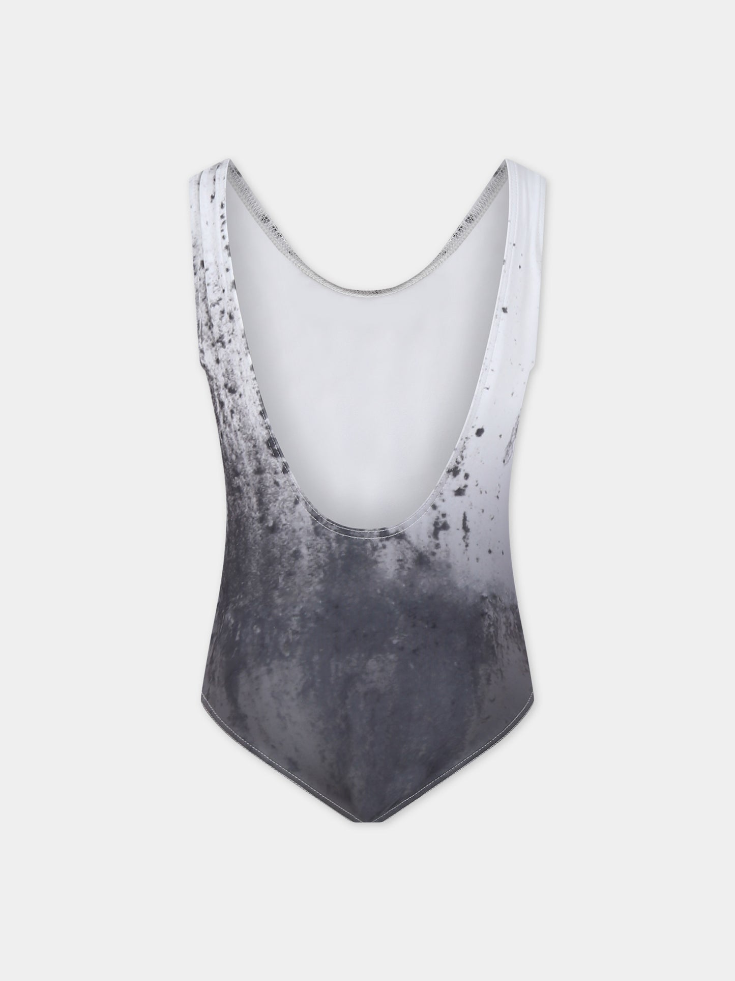 Costume bianco per bambina con stampa,Caroline Bosmans,SS24 1008 67 0014