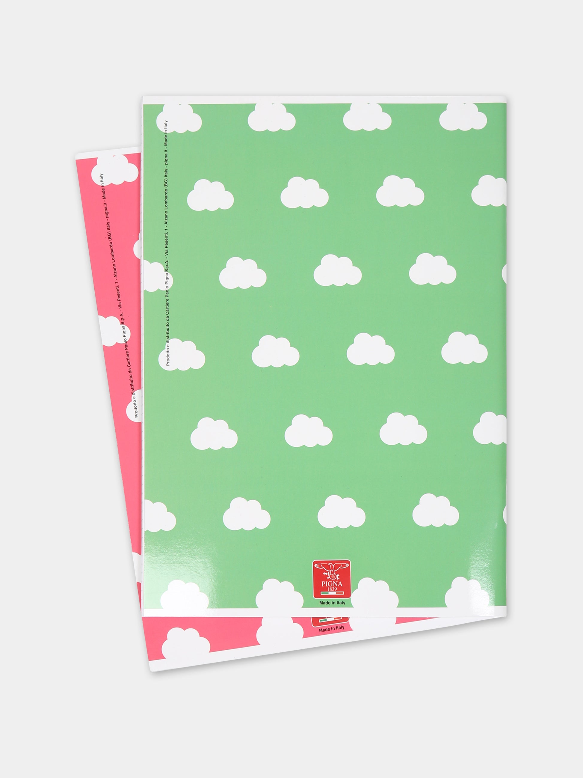 Quaderni Pigna x Cocccolebimbi celeste e giallo,Pigna X Coccolebimbi,ROSA E VERDE