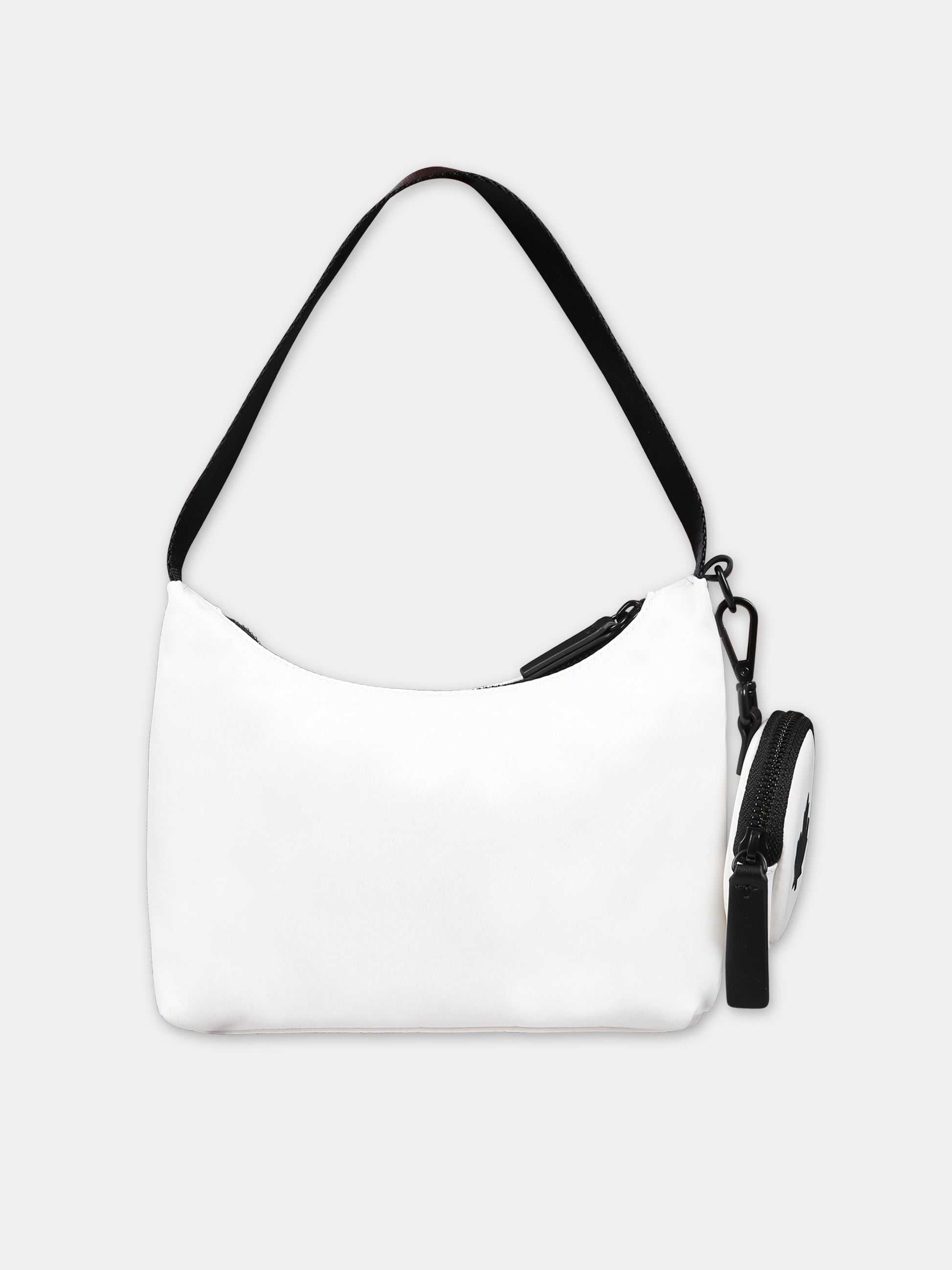 Borsa bianca con logo per bambina,Dsquared2,DQ1637 D0A3M DQ100