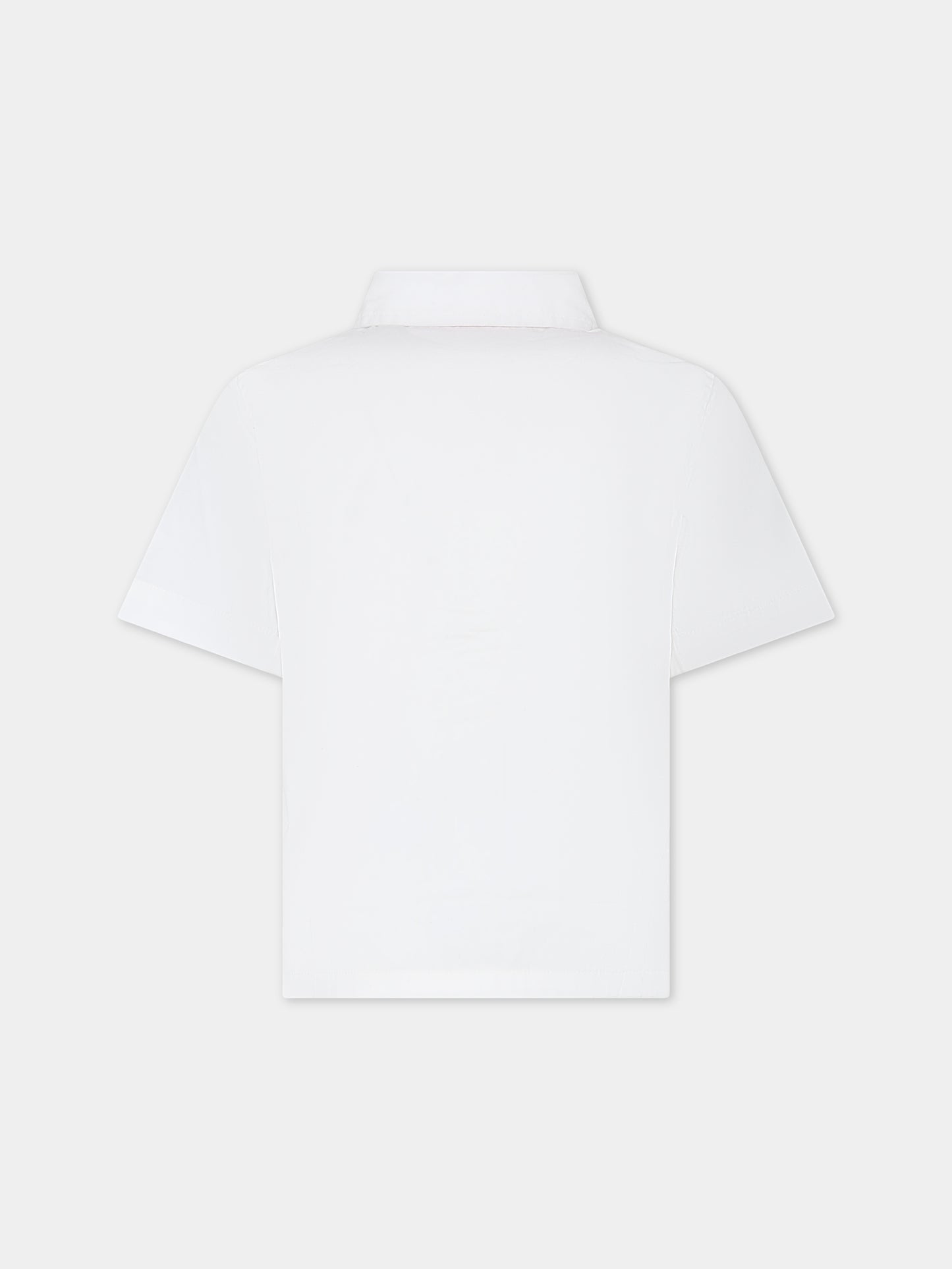 Camicia bianca per bambino con logo,Diesel,J01137 KXBFJ K129