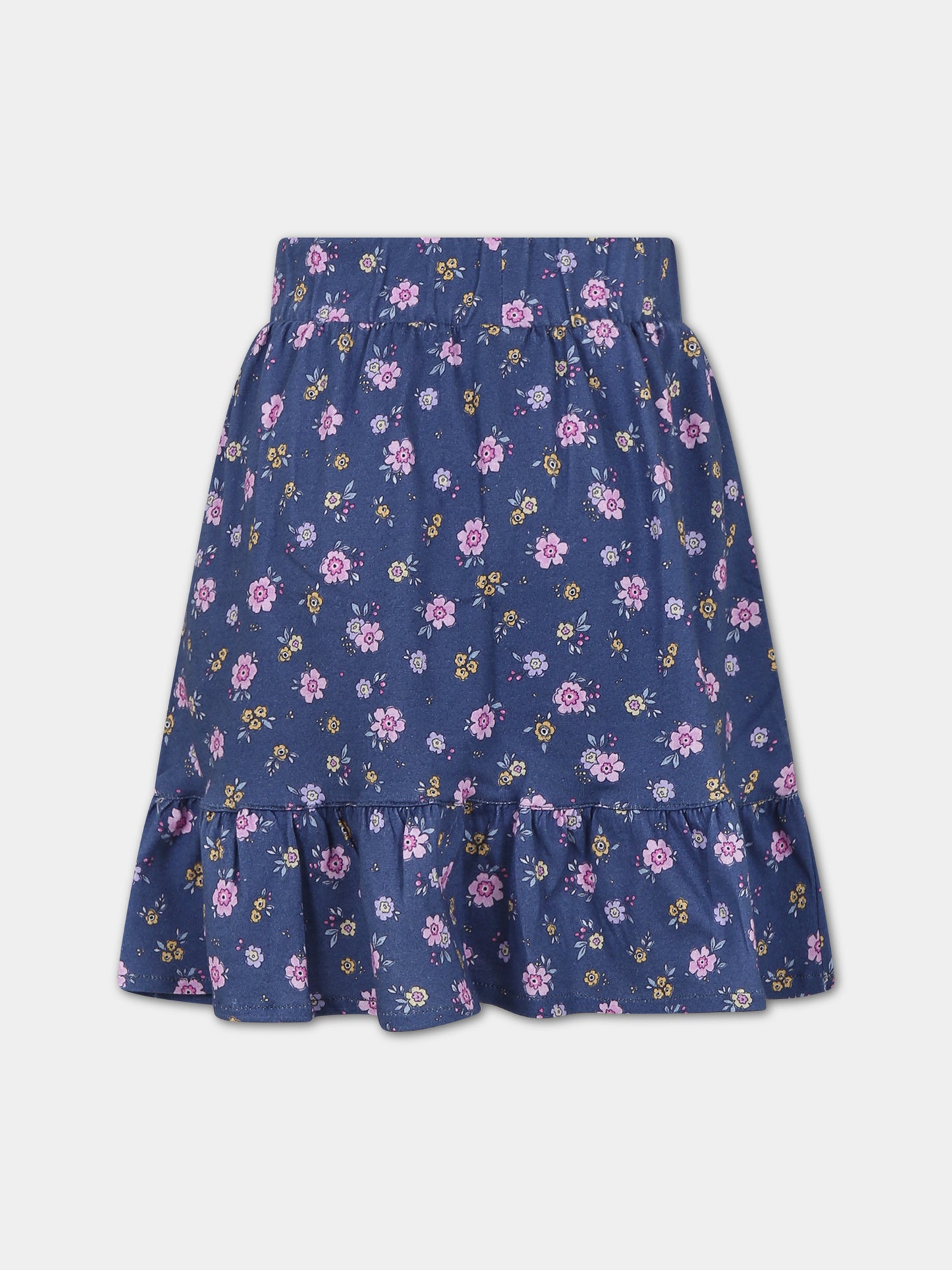 Gonna blu per bambina a fantasia,Romy June,0010 01 2001 902 F23