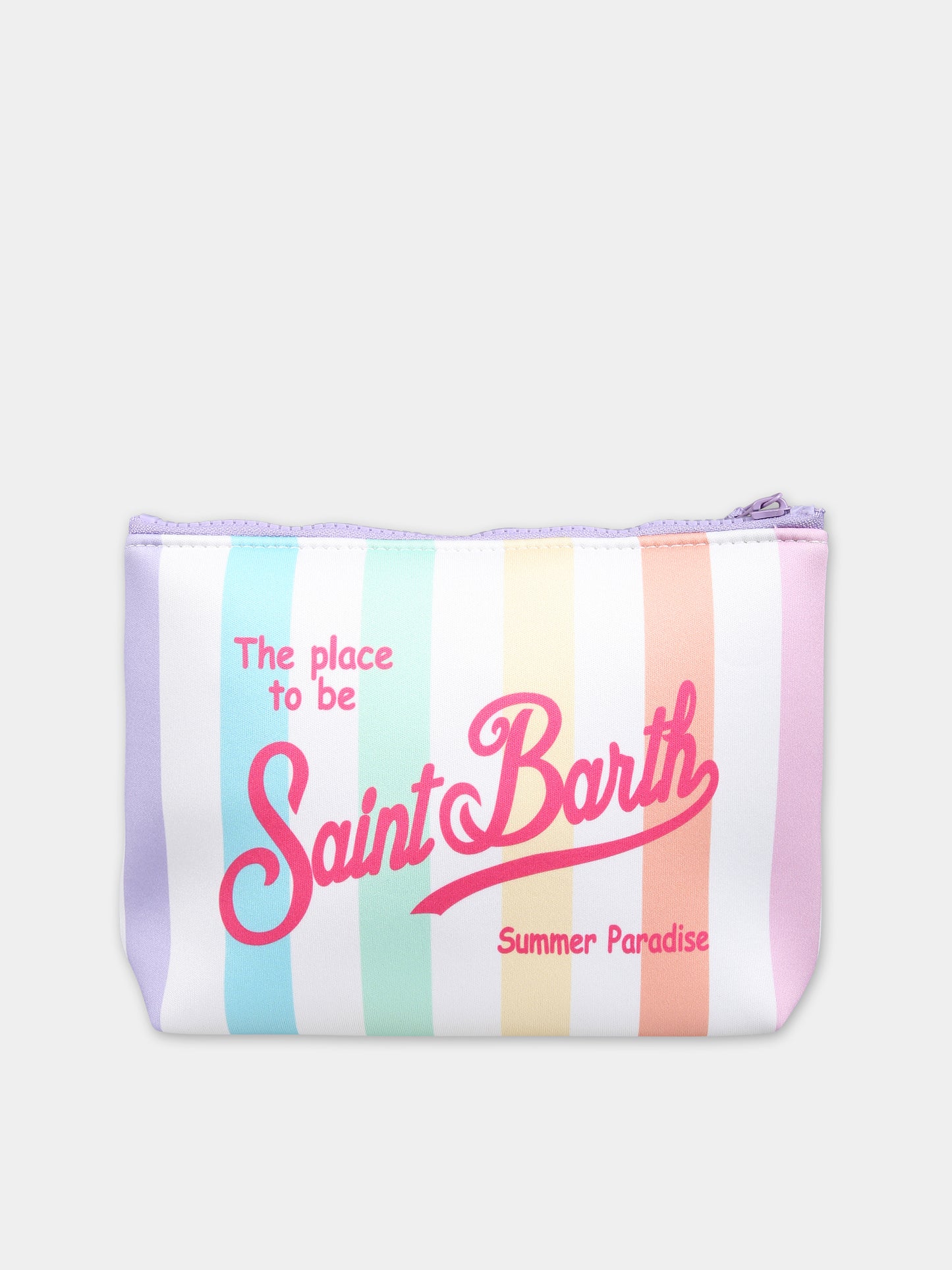 Pochette bianca per bambina con logo,Mc2 Saint Barth,ALIN001 00538F