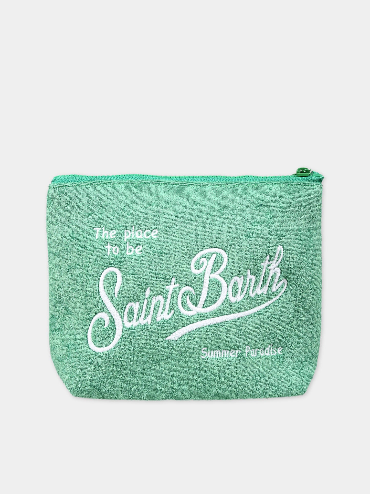 Pochette verde per bambini con logo,Mc2 Saint Barth,ALI0003 02699F