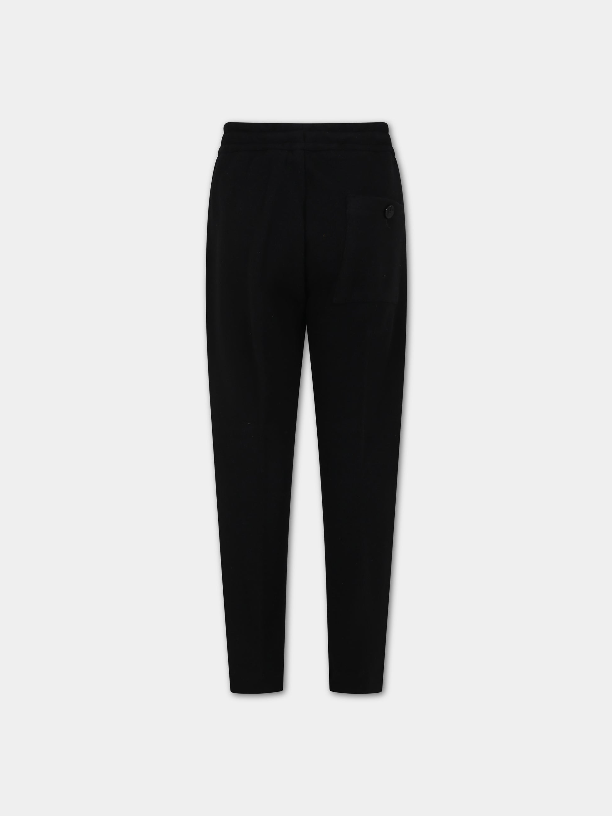 Pantaloni neri per bambini,Paolo Pecora,PP3173 NERO