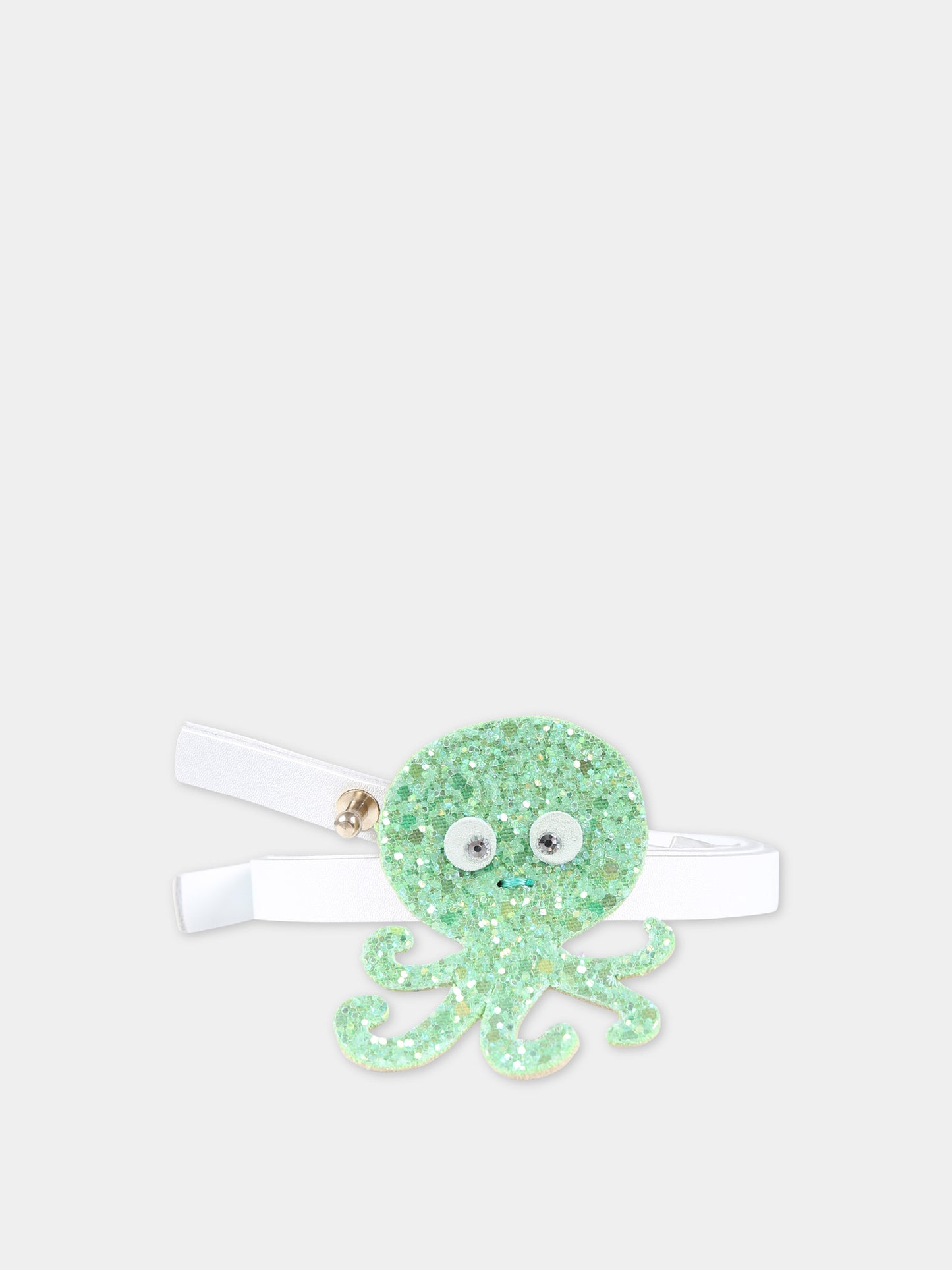 Cintura verde per bambina con polpo,Illy Trilly,SEA OCTOPUS BELT