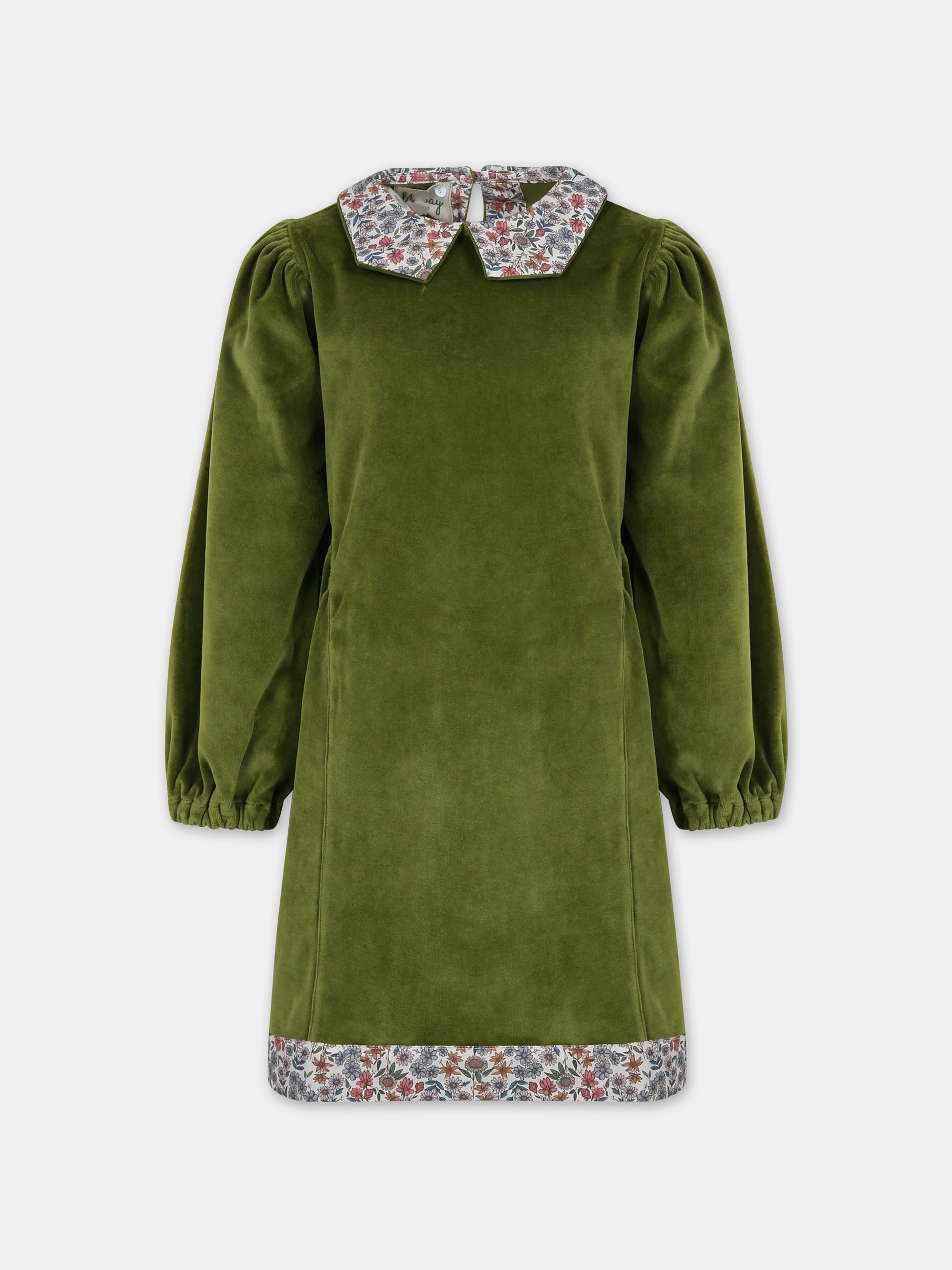 Vestito verde per bambina,Farway Milano,AB06NCG