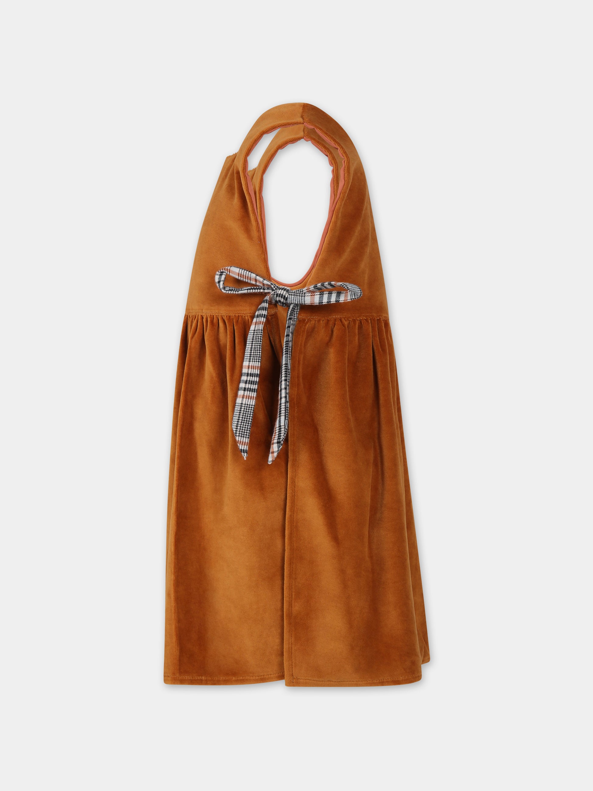 Cappa marrone per bambina,Farway Milano,SAB02NSB