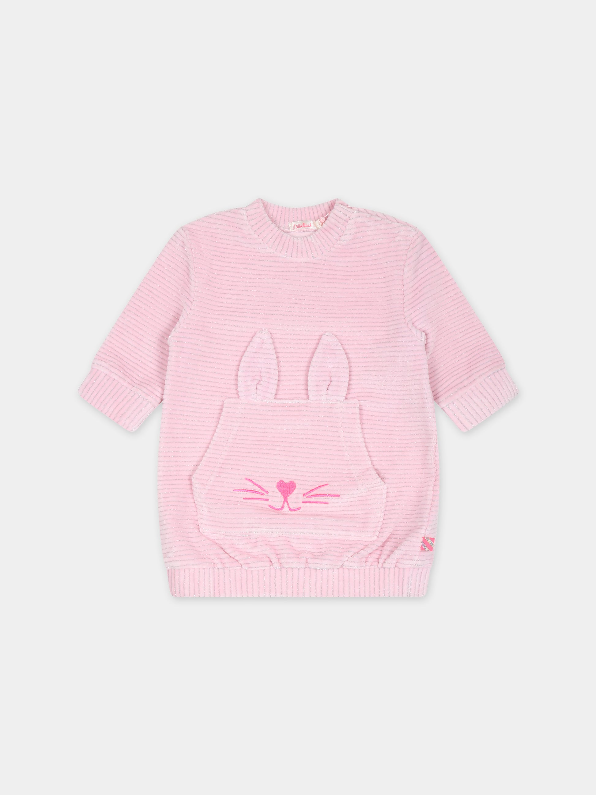 Vestito rosa per neonata,Billieblush,U02344 46B