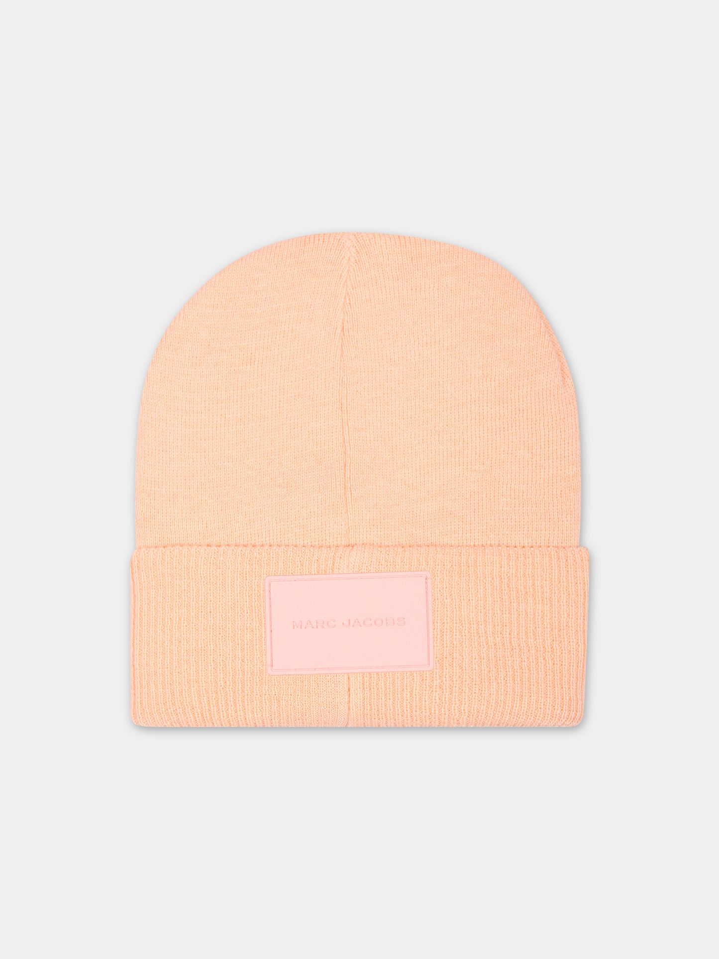 Cappello rosa per bambina con logo,Little Marc Jacobs,W11059 44K