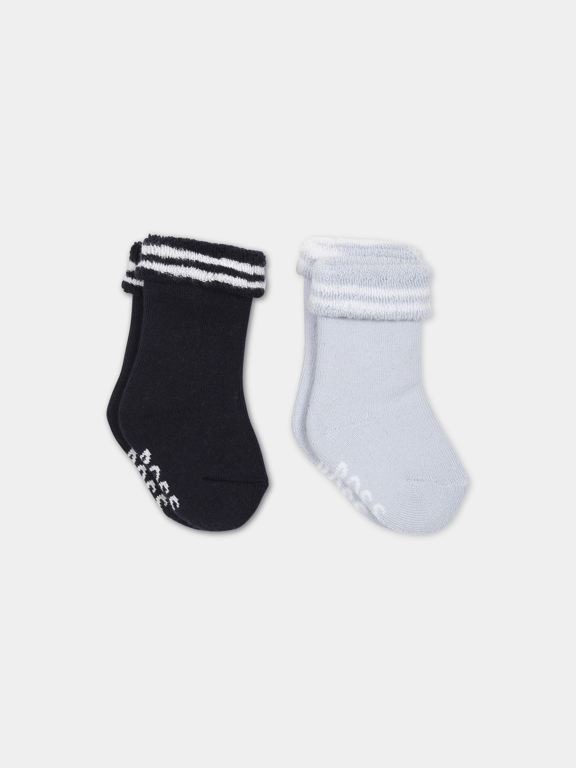 Set multicolor per neonato con logo,Hugo Boss,J90284 849