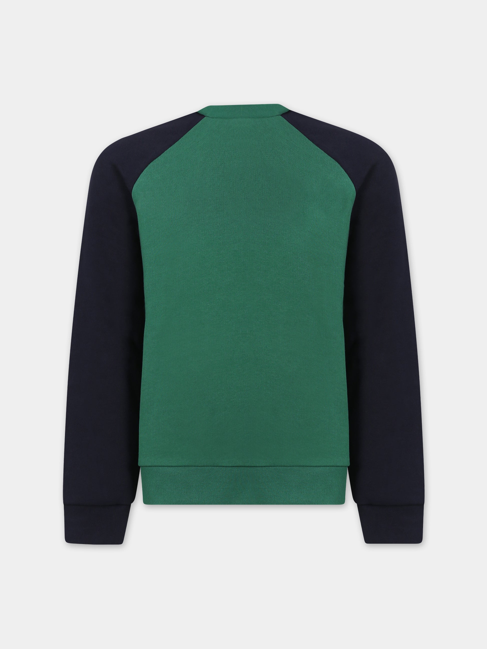 Felpa verde per bambini con logo,Marni Kids,M00818 0M523