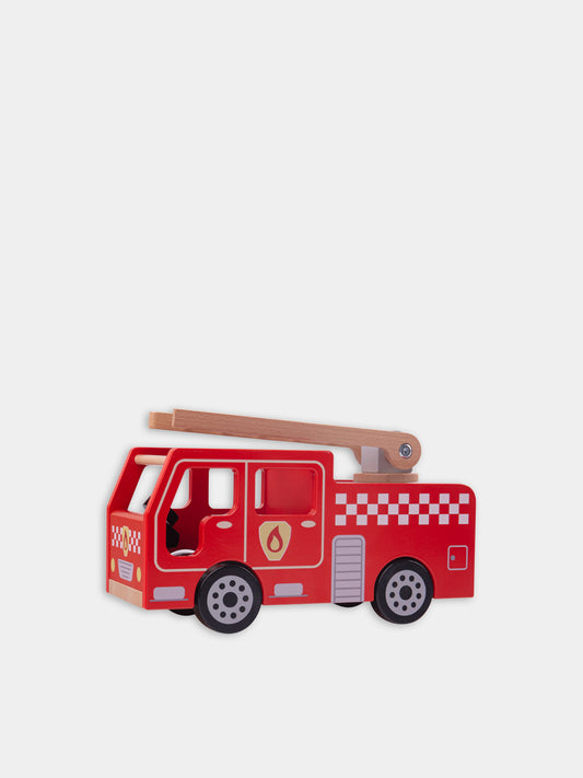 Camion vigili del fuoco rosso per bambini,Bigjigs,JT131