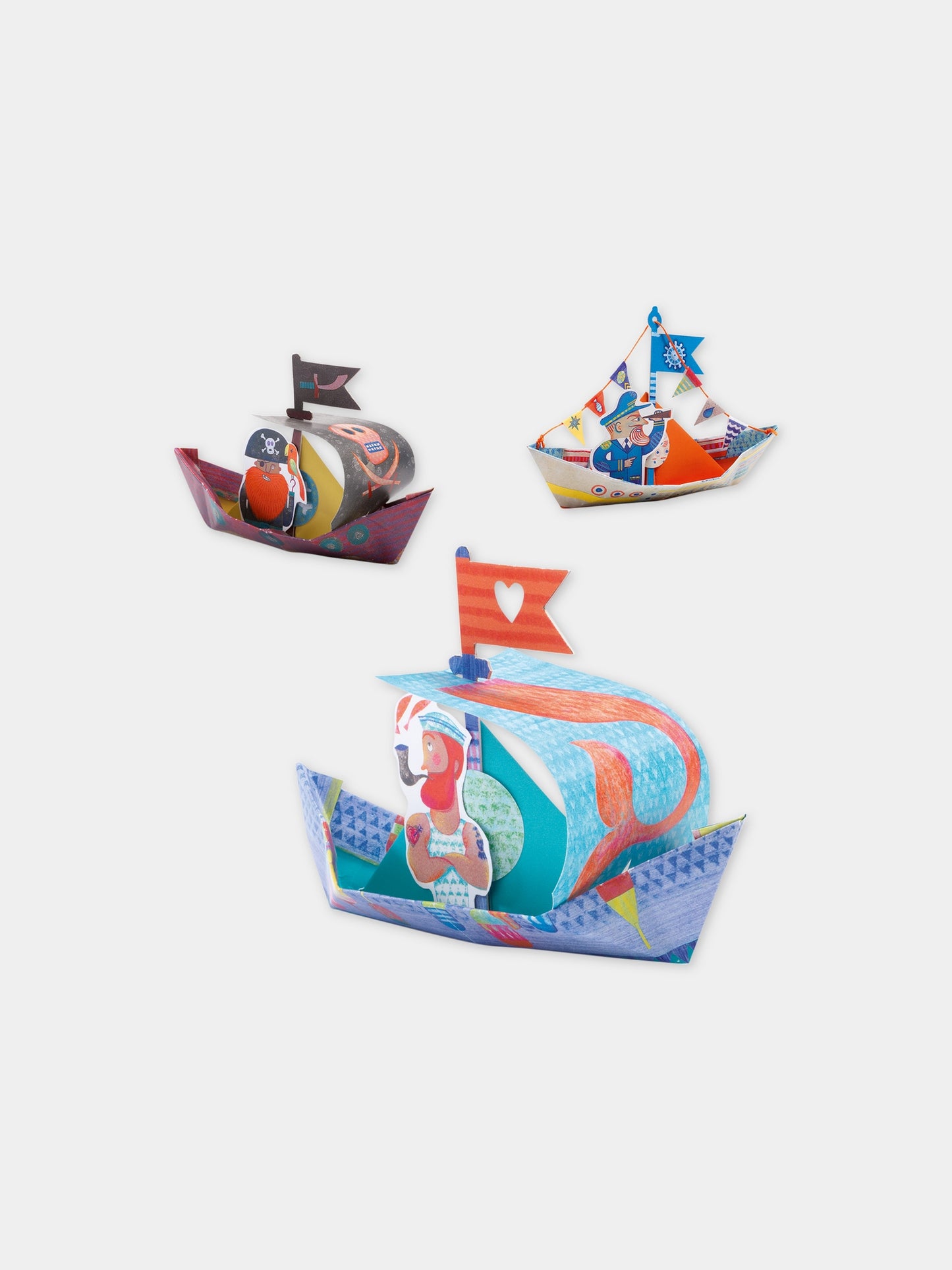 Set origami multicolor per bambini,Djeco,DJ08779