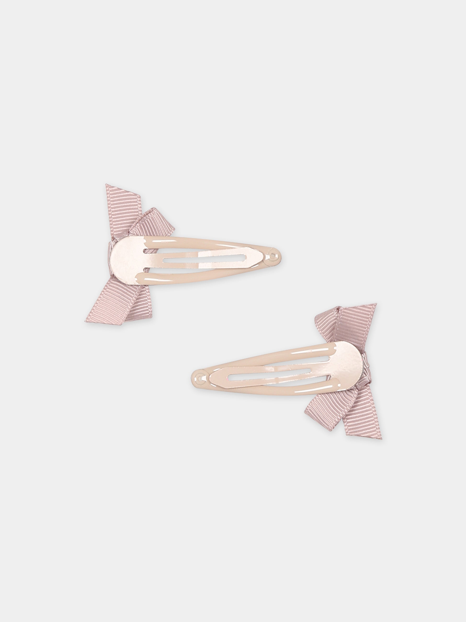 Set fermagli rosa per neonata con fiocco,Lil' Atelier,13224091 FAWN