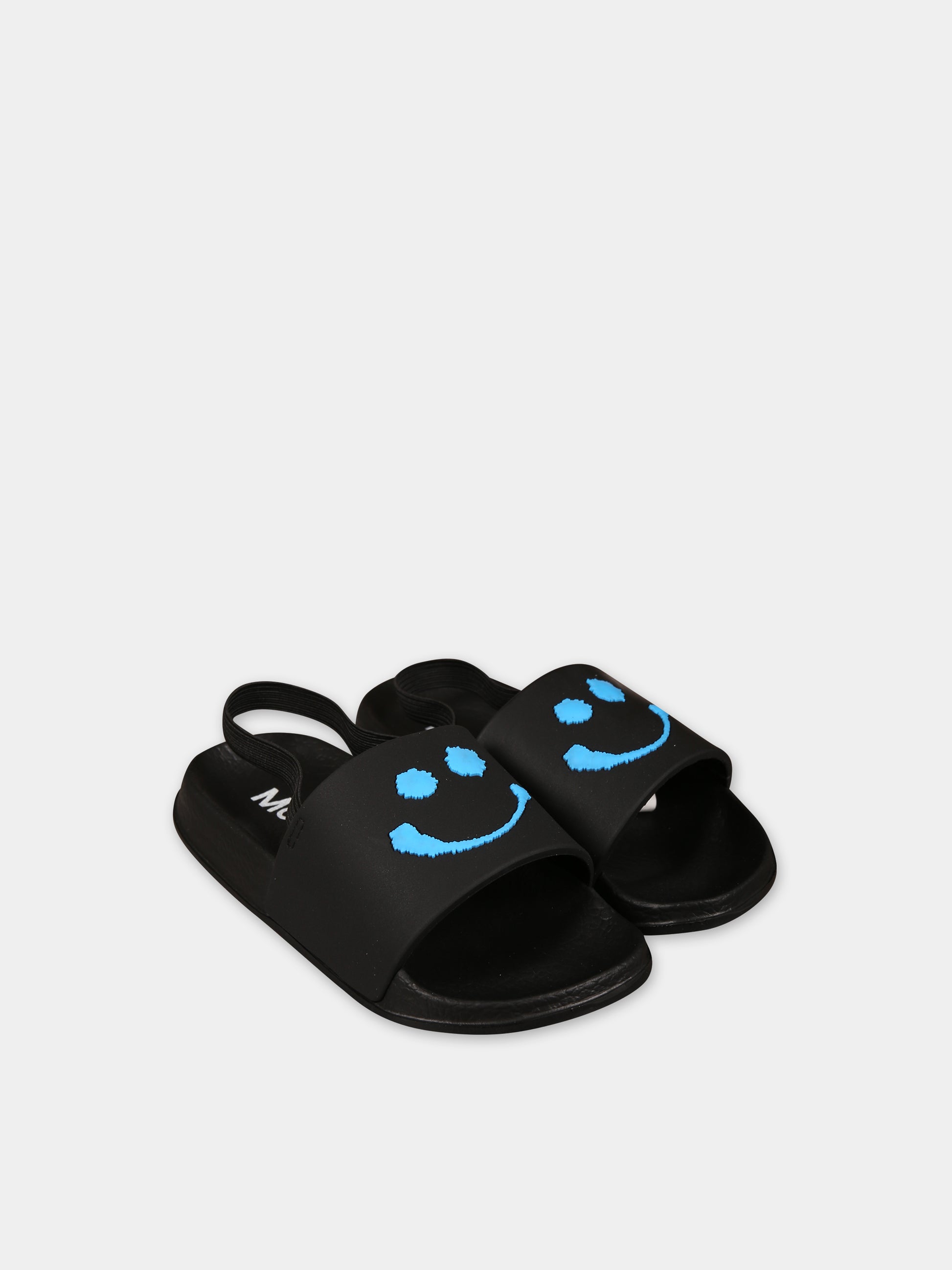 Ciabatte nere per bambino con smile,Molo,7S24U202 0099-