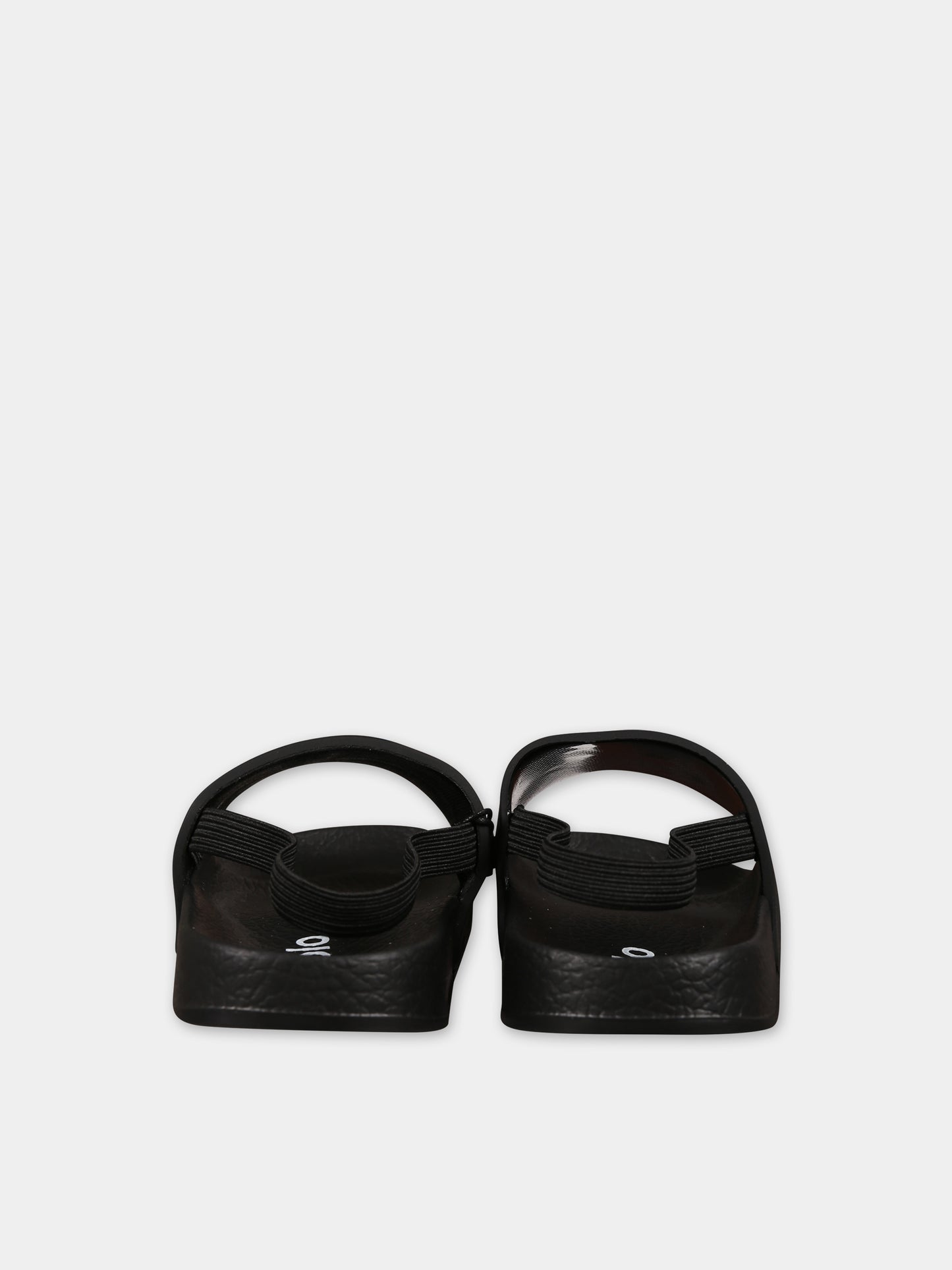 Ciabatte nere per bambino con smile,Molo,7S24U202 0099-