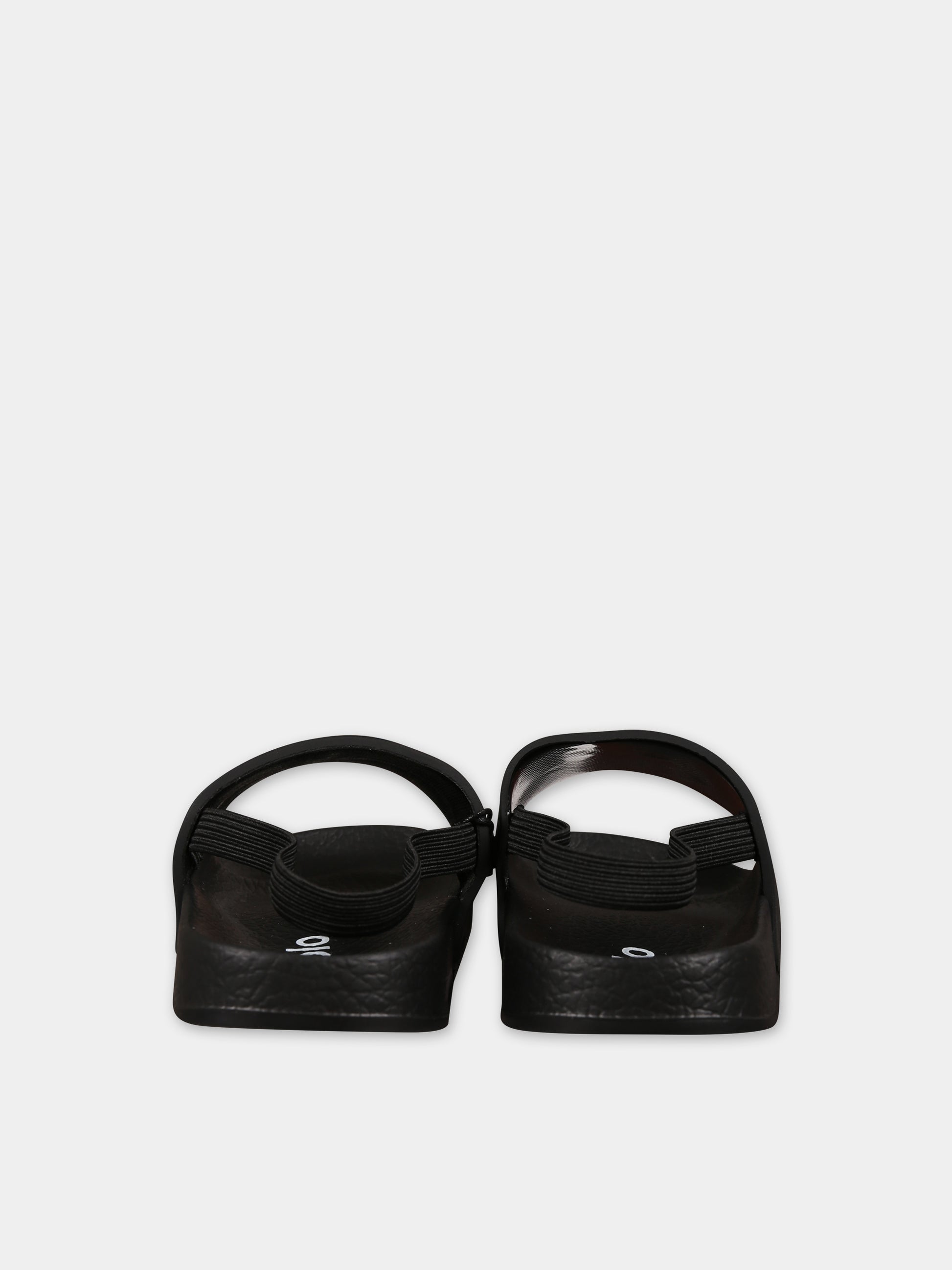 Ciabatte nere per bambino con smile,Molo,7S24U202 0099-