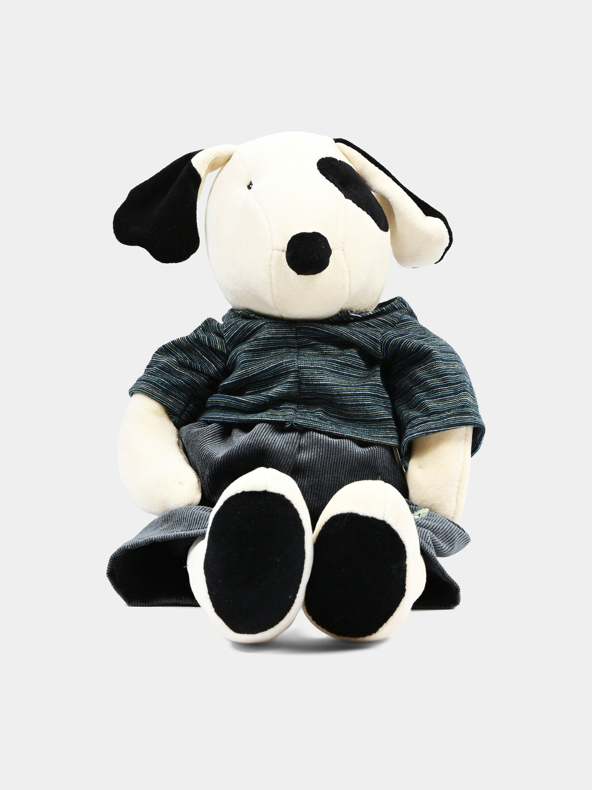 White plush dog Julius for kids