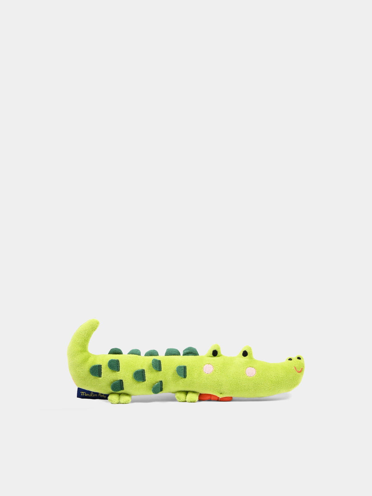 Green crocodile plush for kids
