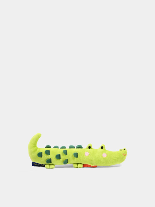 Green crocodile plush for kids