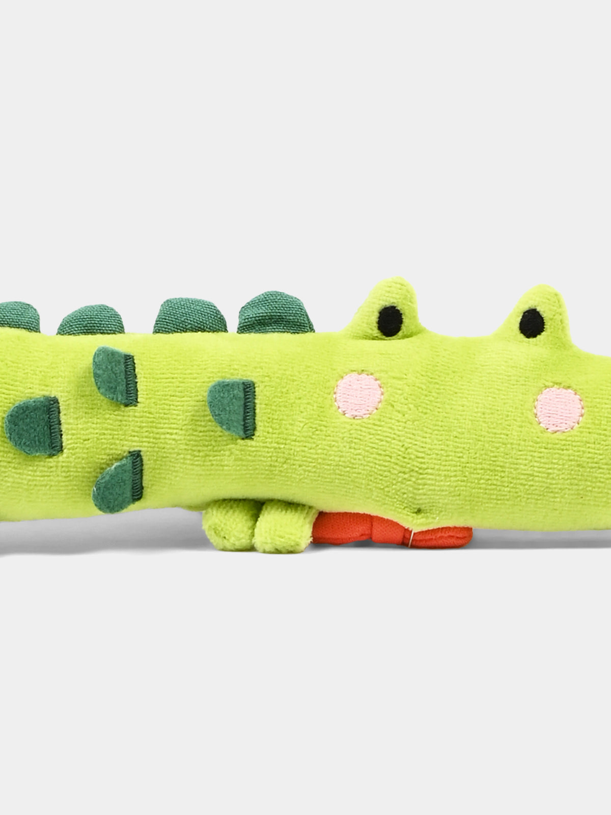 Green crocodile plush for kids