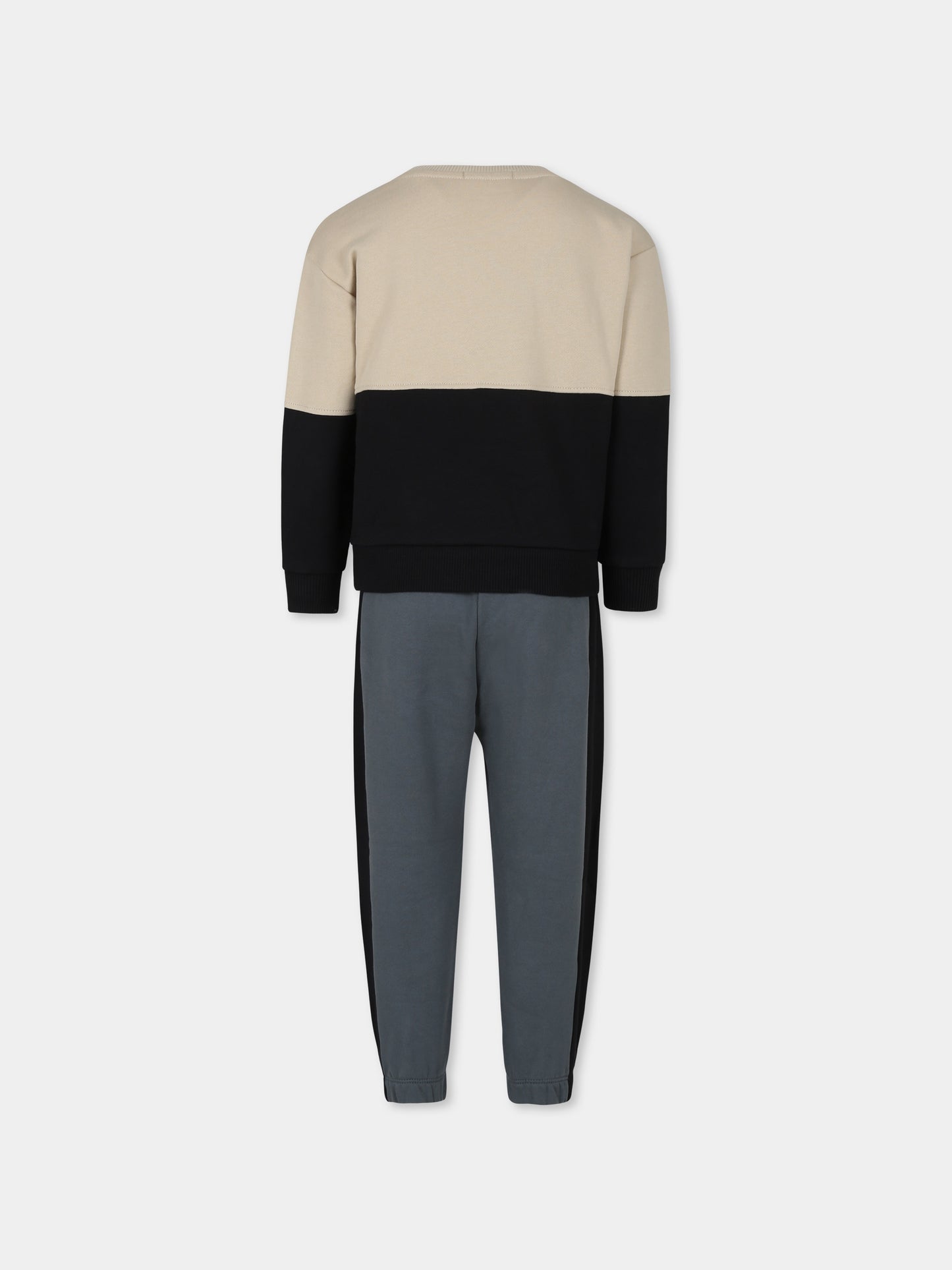 Completo verde per bambino con logo,Calvin Klein Kids,IB0IB02129J BEH