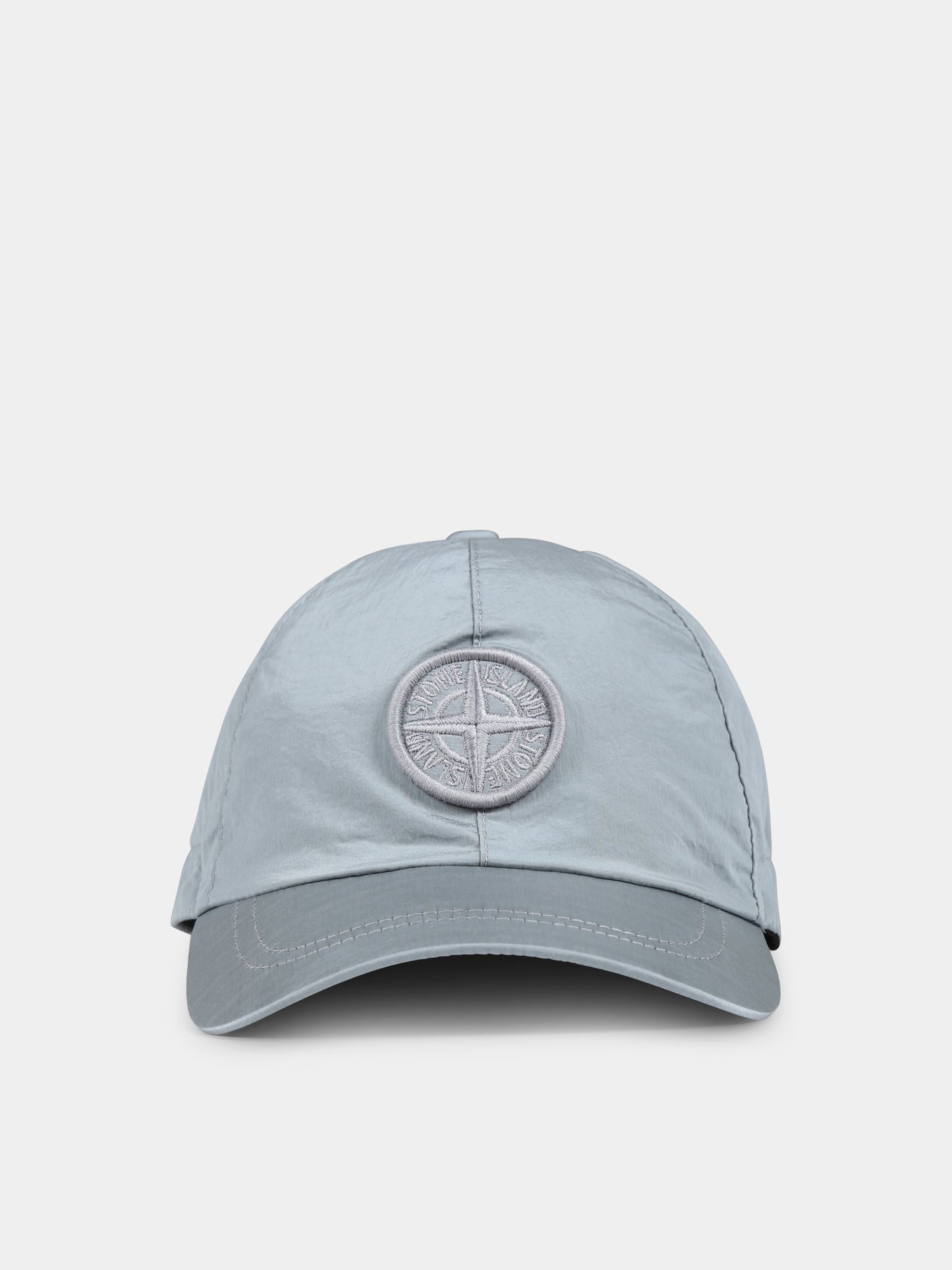 Cappello grigio per bambino con bussola,Stone Island Junior,811690364 V0064