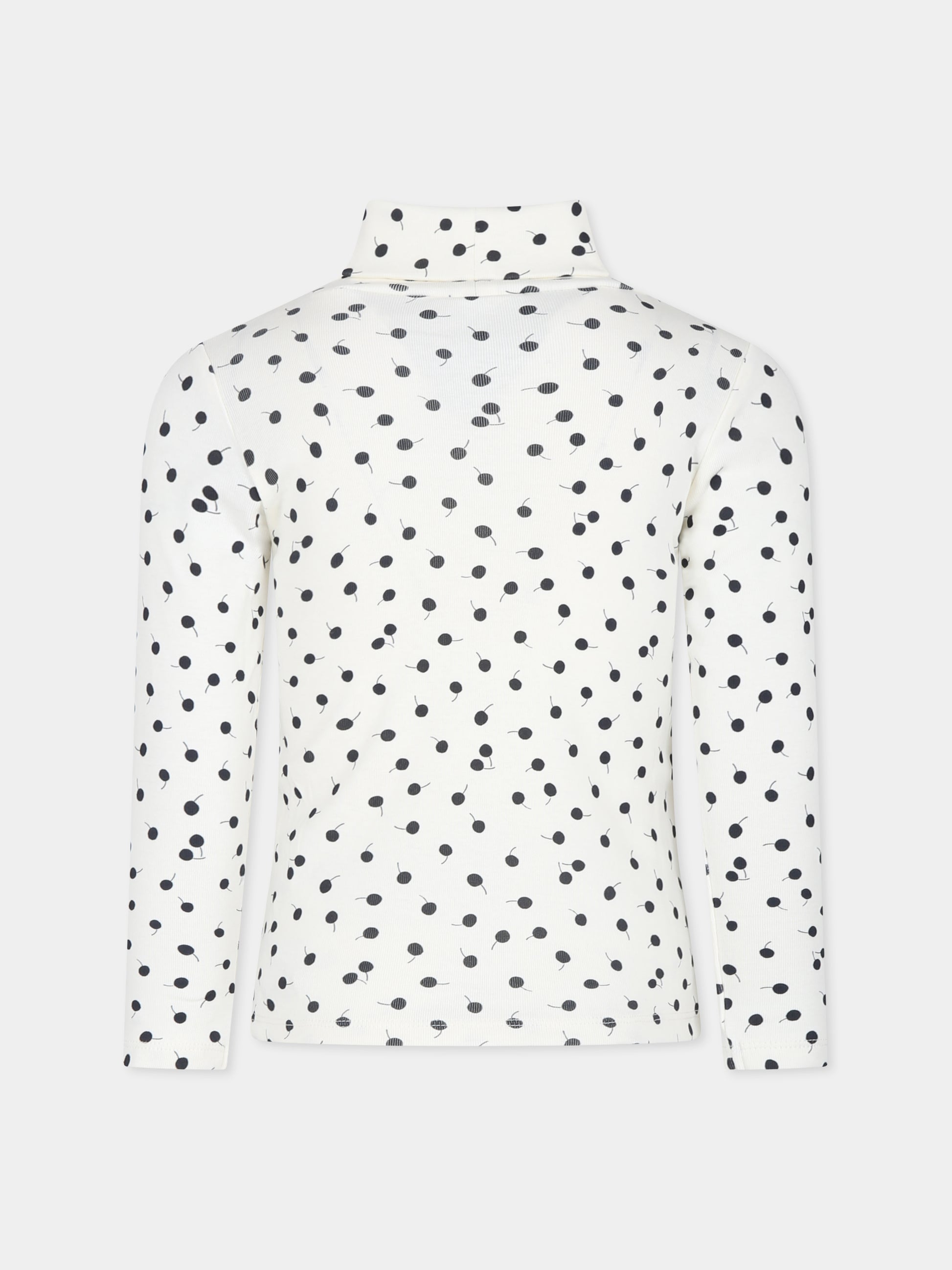 Dolcevita avorio per bambina con ciliegie,Bonpoint,W04GTSK00001 670