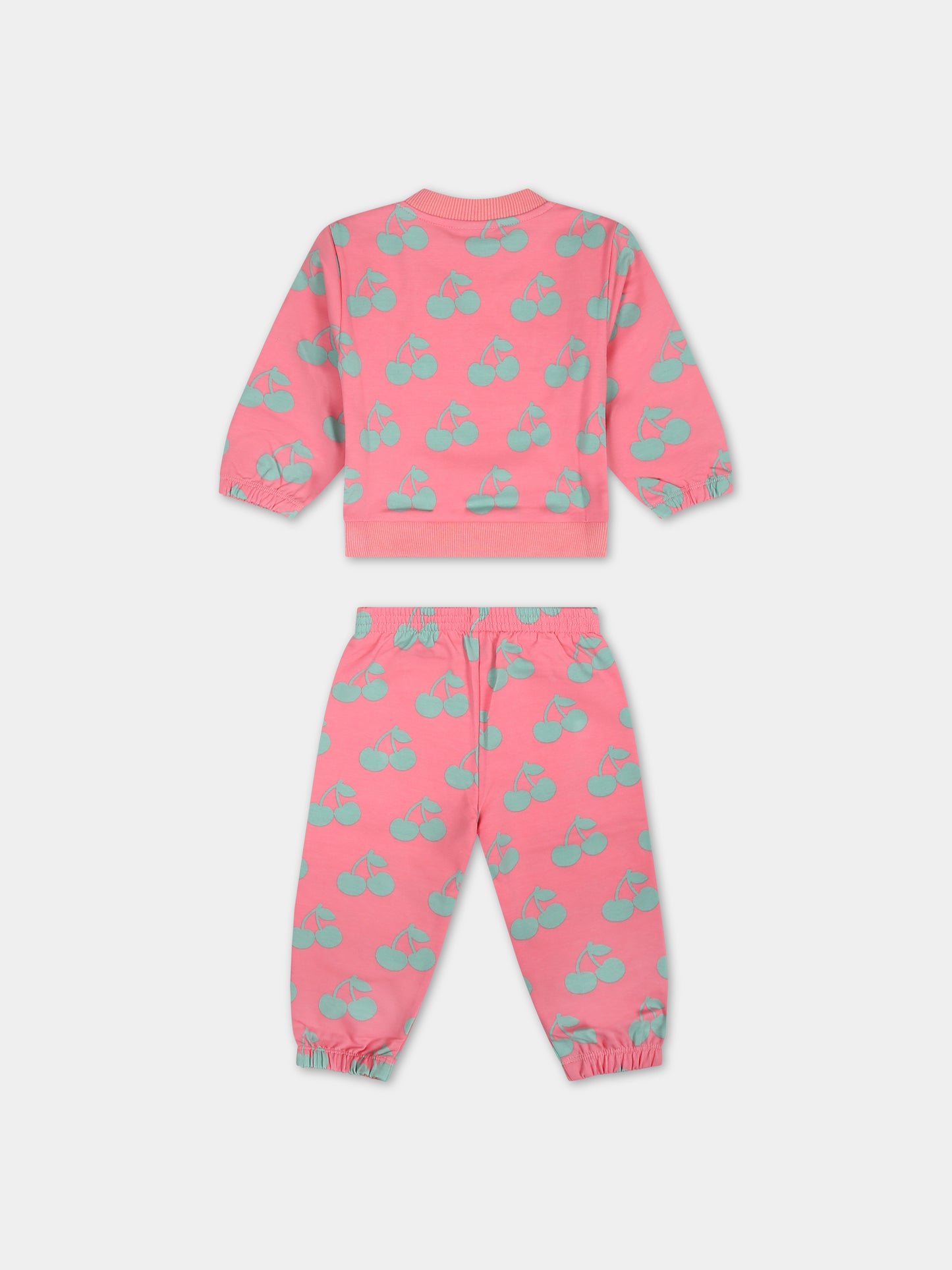 Tuta rosa per neonata con ciliegie,Gcds Kids,GMK009 LDBA9 84528