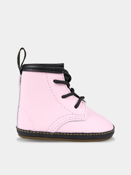 Stivaletti 1460 Auburn per neonata,Dr. Martens,1460 CRIB 26808322 PALE PINK