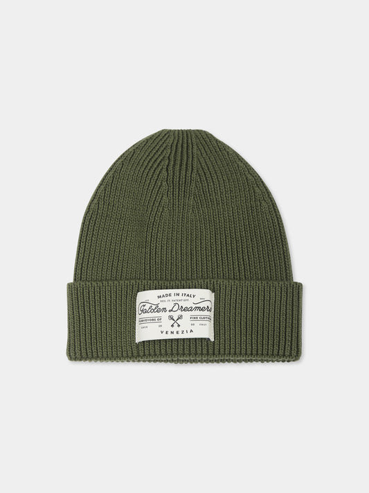 Berretto verde per bambini,Golden Goose,GKP01293 P001756 60545