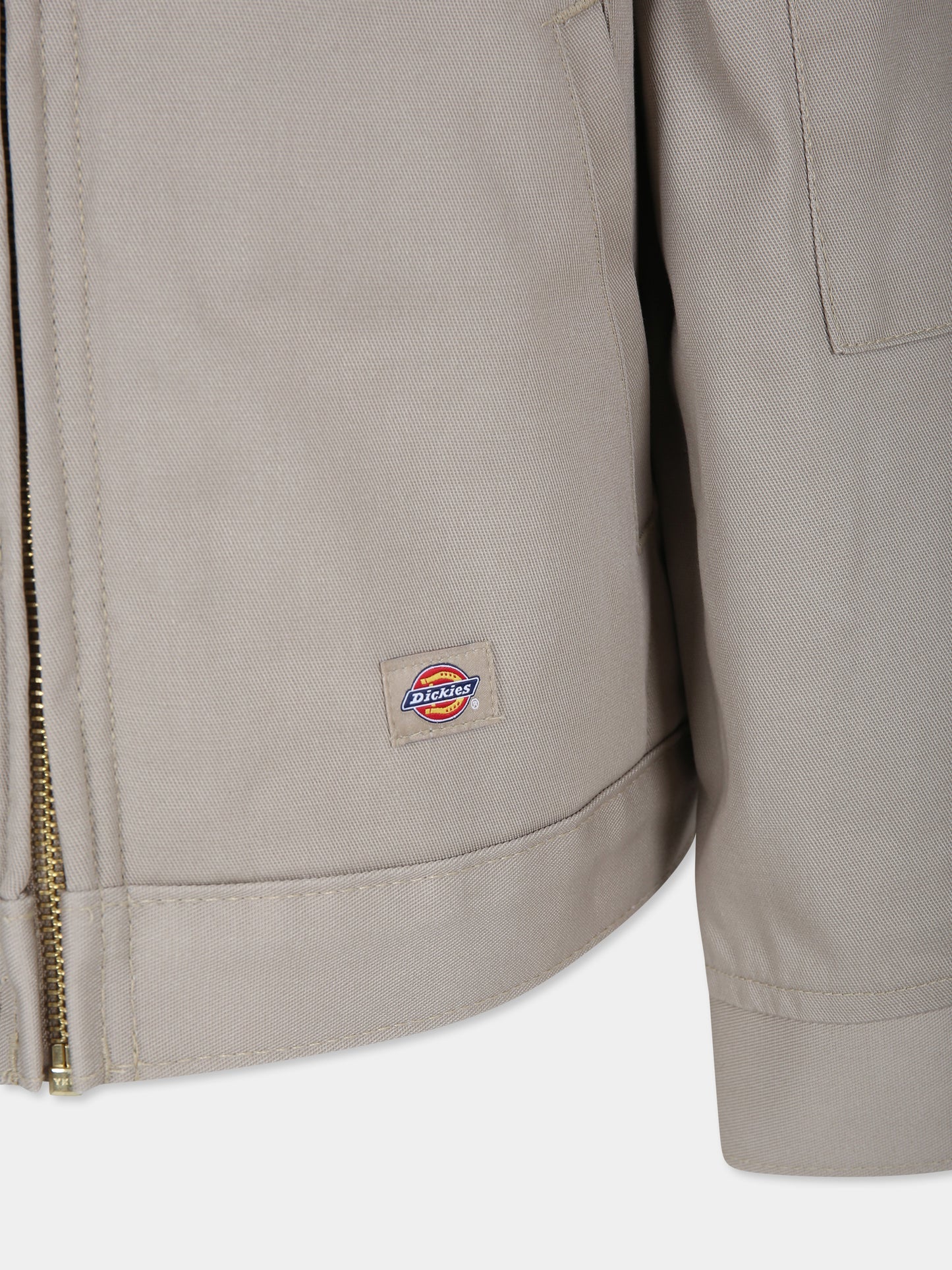 Giubbotto beige per bambino con logo,Dickies,DK0KJ903DSR1