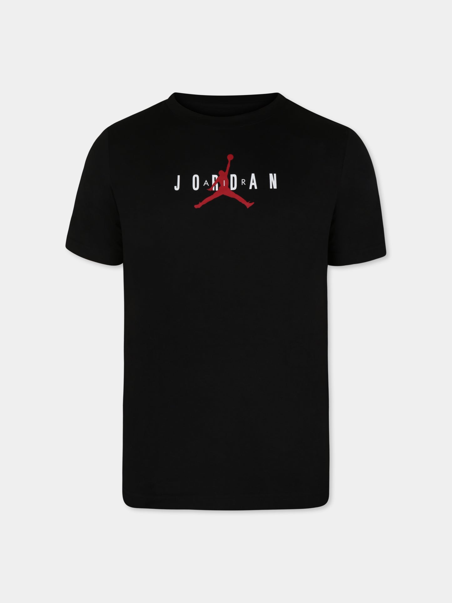 T-shirt nera per bambino con Jumpman,Jordan,95B922 023