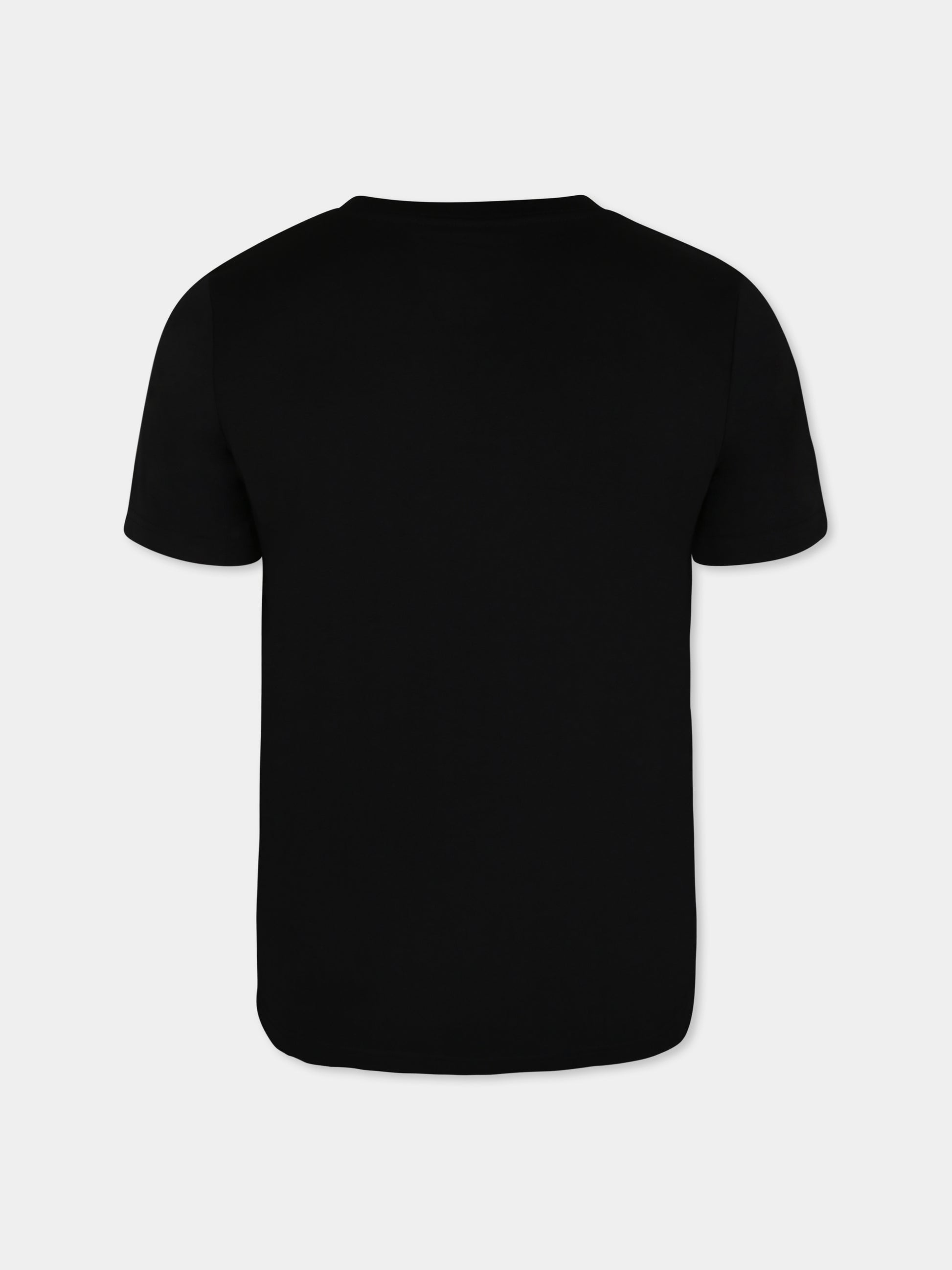 T-shirt nera per bambino con Jumpman,Jordan,95B922 023