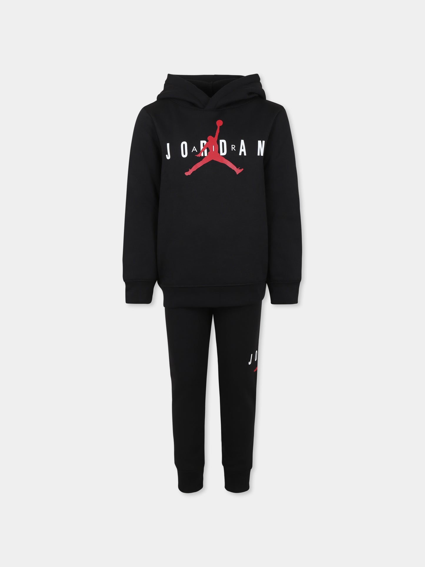 Completo nero per bambino con jumpman,Jordan,85C505 023