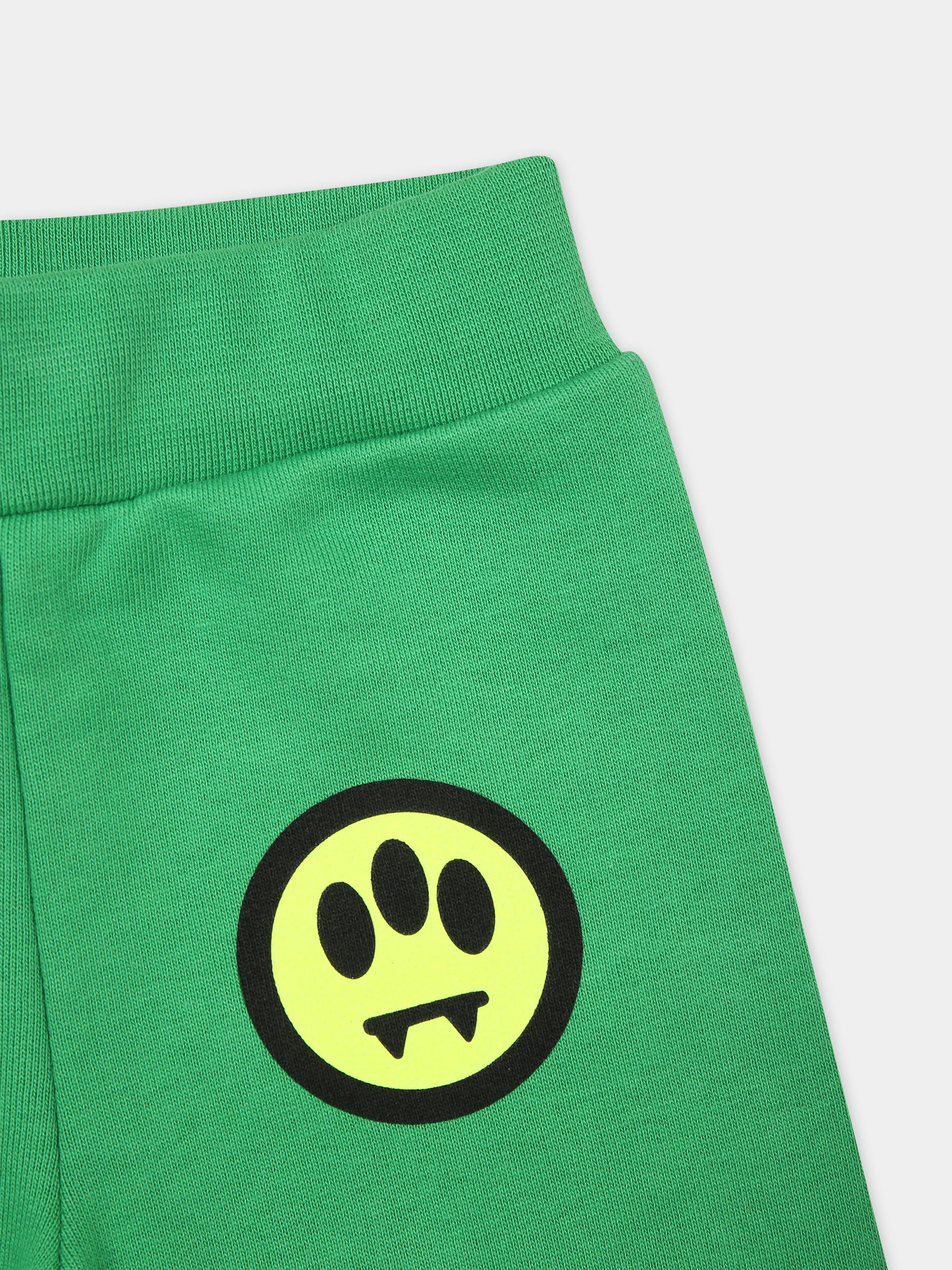 Pantaloni verdi per neonati con logo,Barrow,F3BKUNFP129 BW012