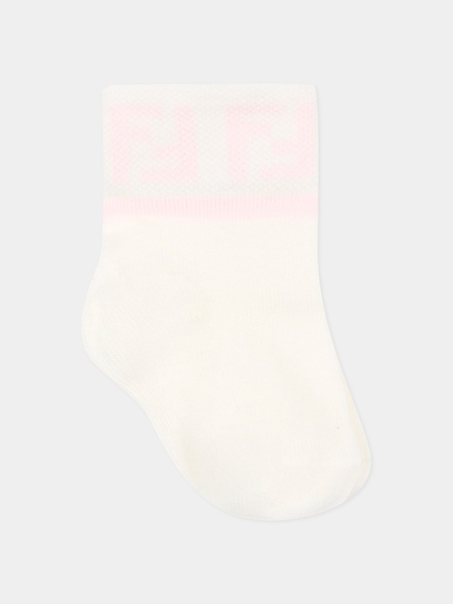 Multicolor socks set for baby girl with double F